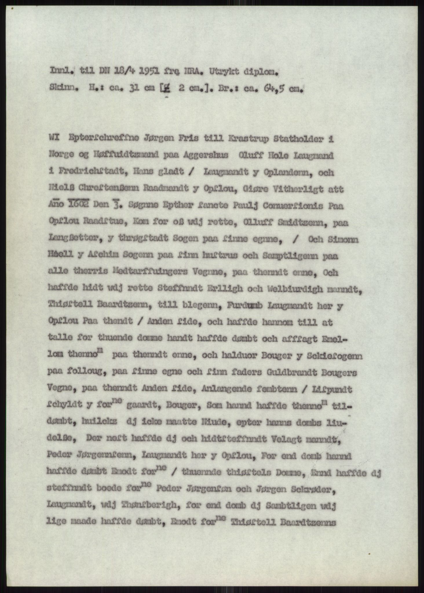 Samlinger til kildeutgivelse, Diplomavskriftsamlingen, AV/RA-EA-4053/H/Ha, p. 2347