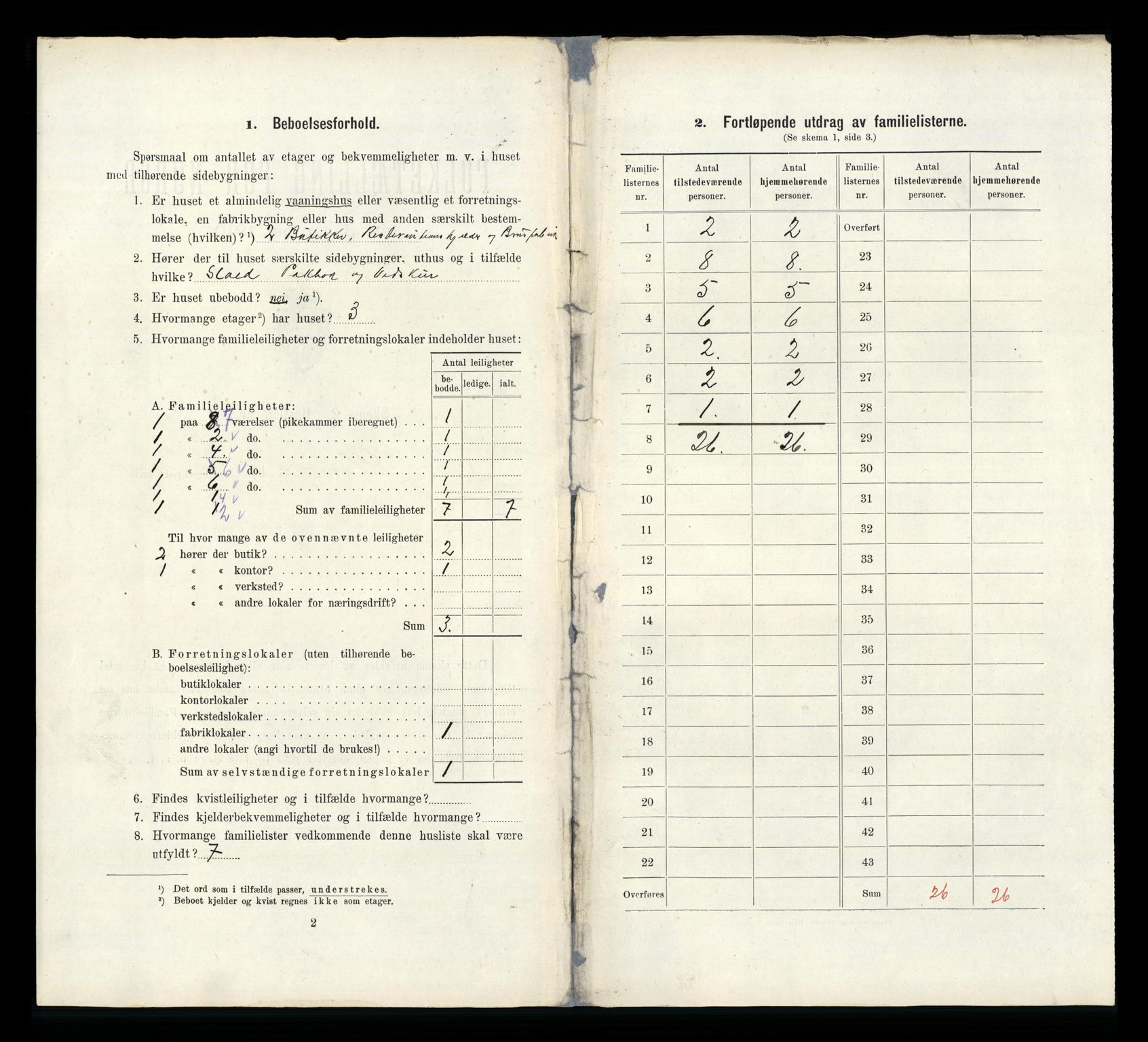 RA, 1910 census for Steinkjer, 1910, p. 1003