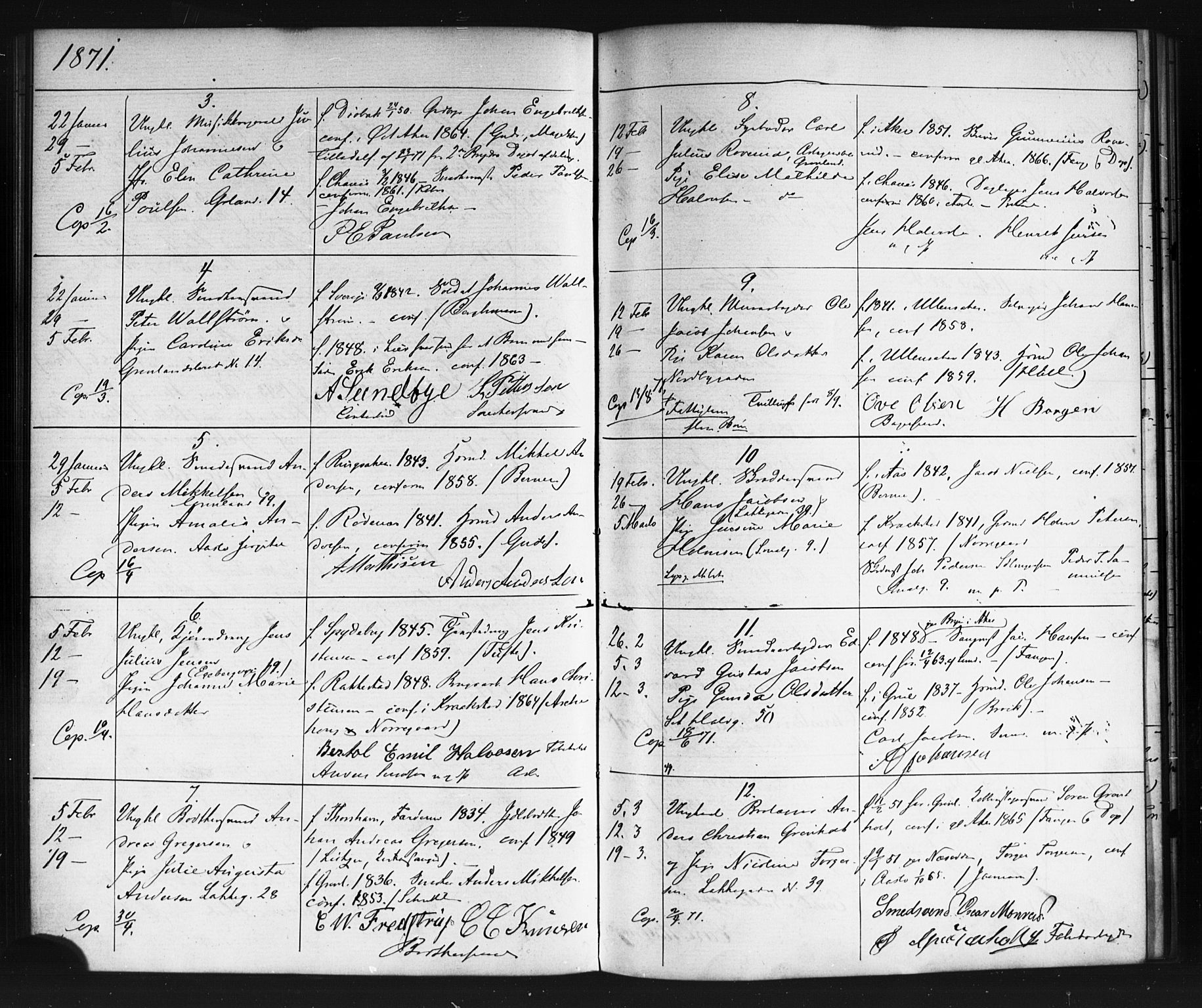 Grønland prestekontor Kirkebøker, AV/SAO-A-10848/G/Ga/L0002: Parish register (copy) no. 2, 1861-1863