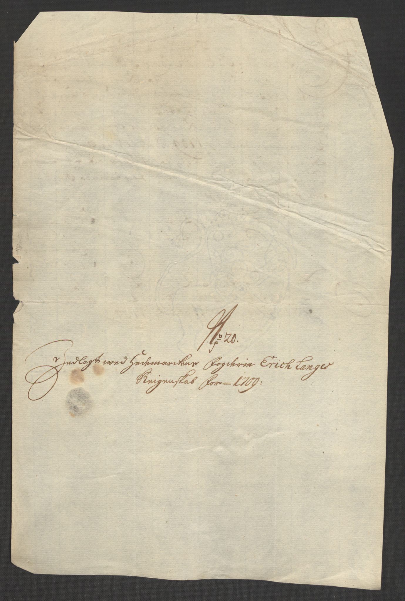 Rentekammeret inntil 1814, Reviderte regnskaper, Fogderegnskap, AV/RA-EA-4092/R16/L1045: Fogderegnskap Hedmark, 1709, p. 305