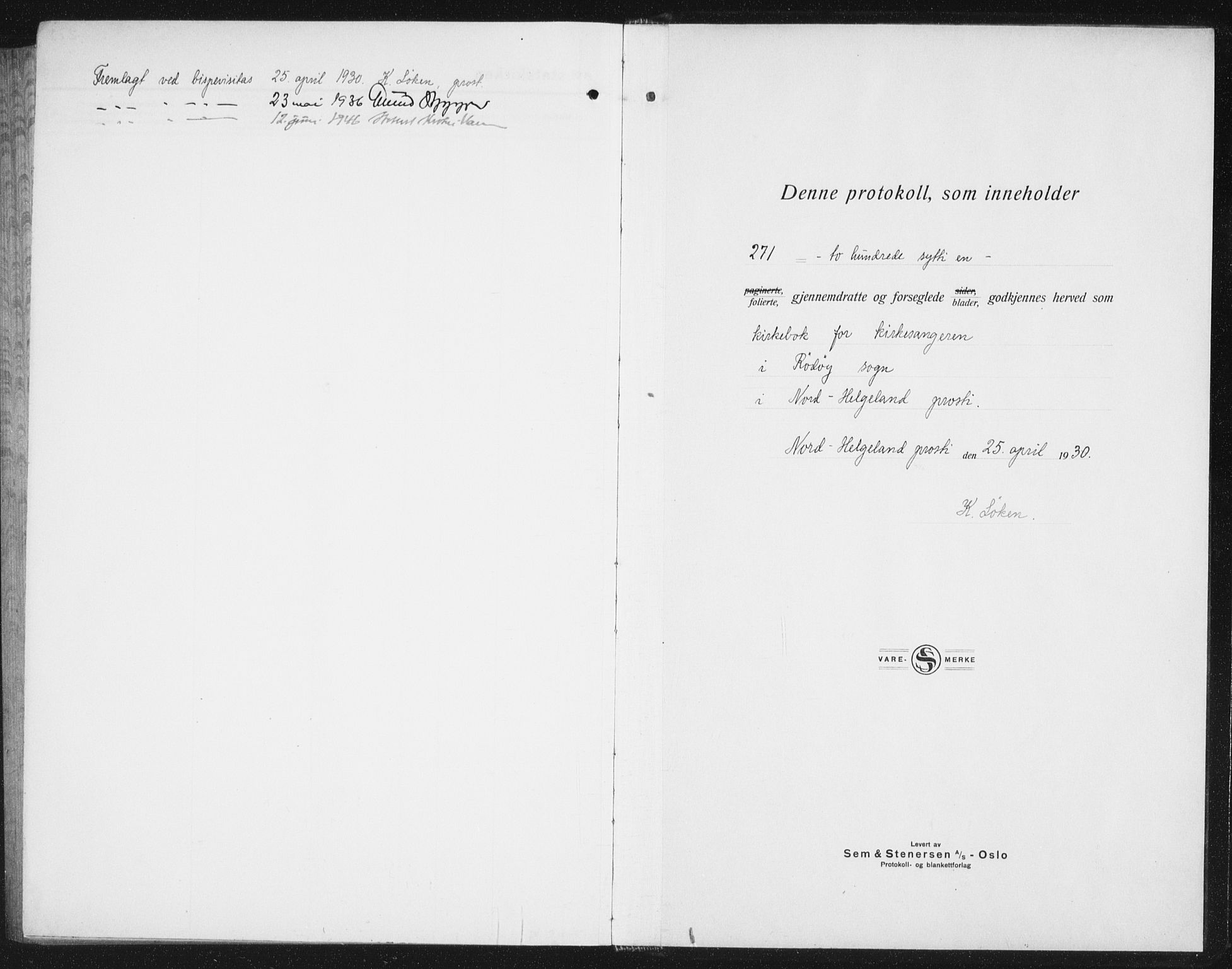Ministerialprotokoller, klokkerbøker og fødselsregistre - Nordland, SAT/A-1459/841/L0622: Parish register (copy) no. 841C06, 1924-1942