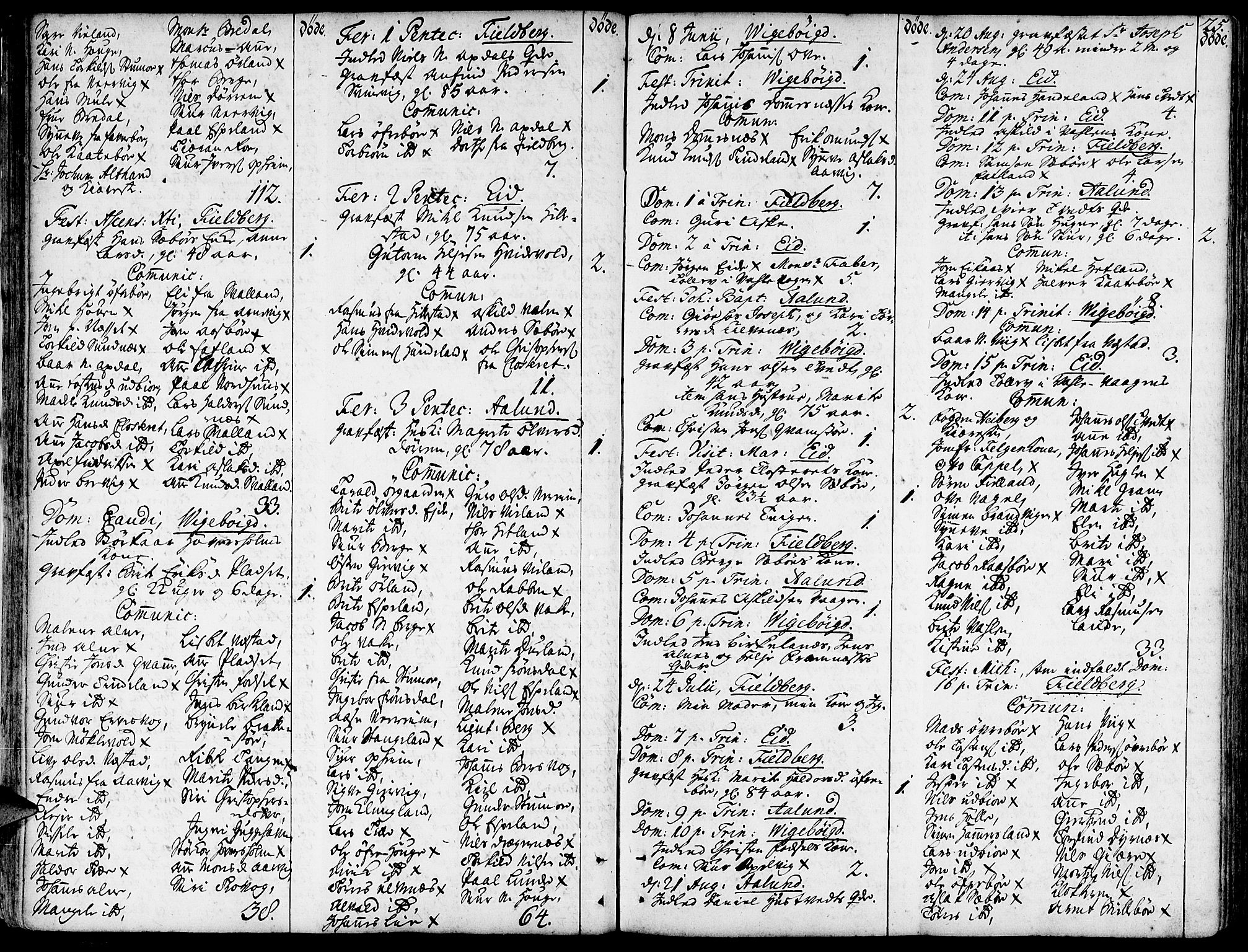 Fjelberg sokneprestembete, AV/SAB-A-75201/H/Haa: Parish register (official) no. A 1, 1739-1759, p. 25