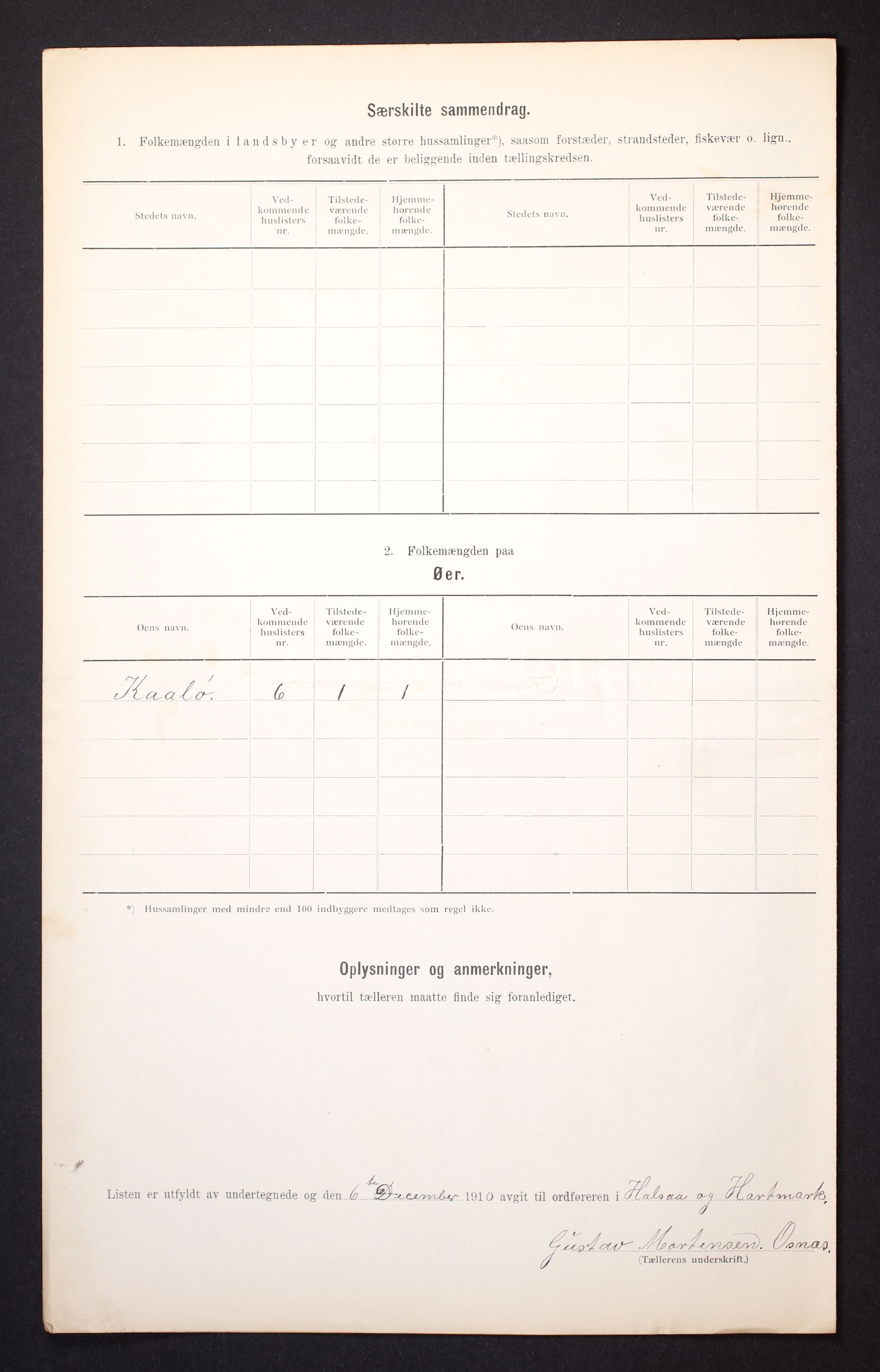 RA, 1910 census for Halse og Harkmark, 1910, p. 48