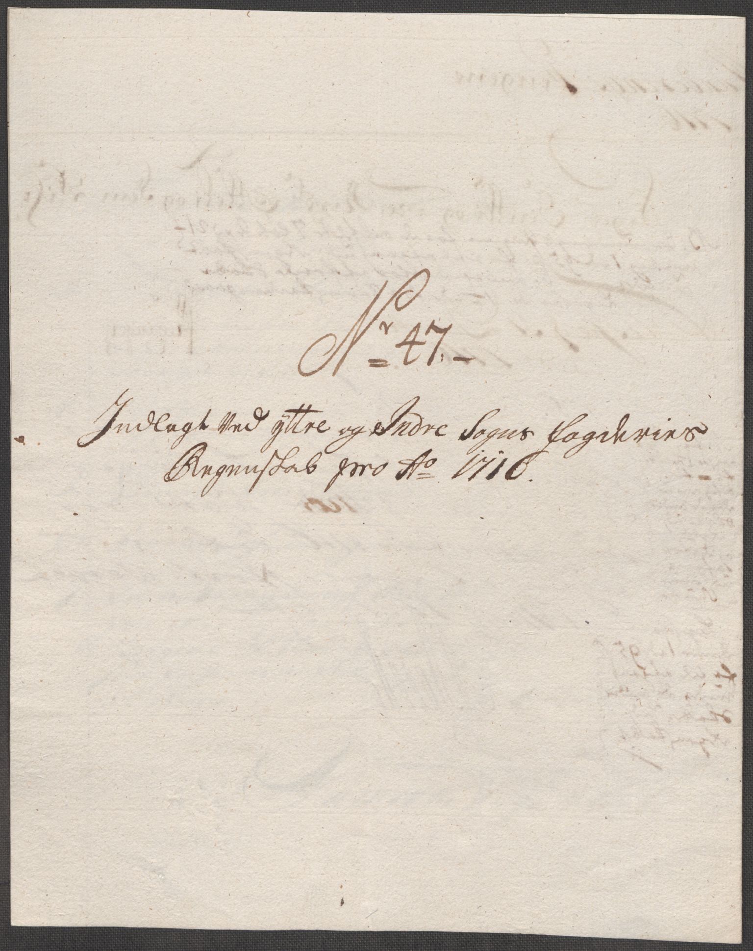 Rentekammeret inntil 1814, Reviderte regnskaper, Fogderegnskap, AV/RA-EA-4092/R52/L3320: Fogderegnskap Sogn, 1715-1716, p. 572