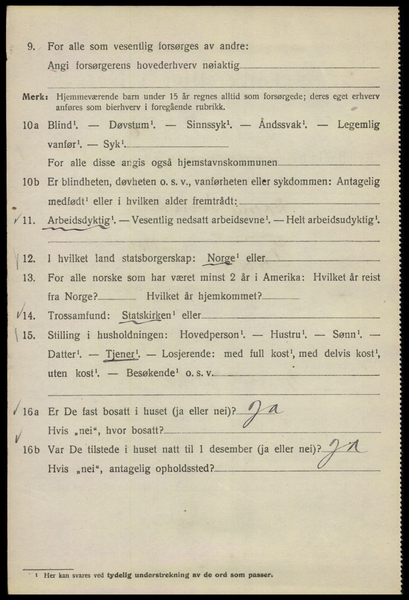 SAO, 1920 census for Kristiania, 1920, p. 225338