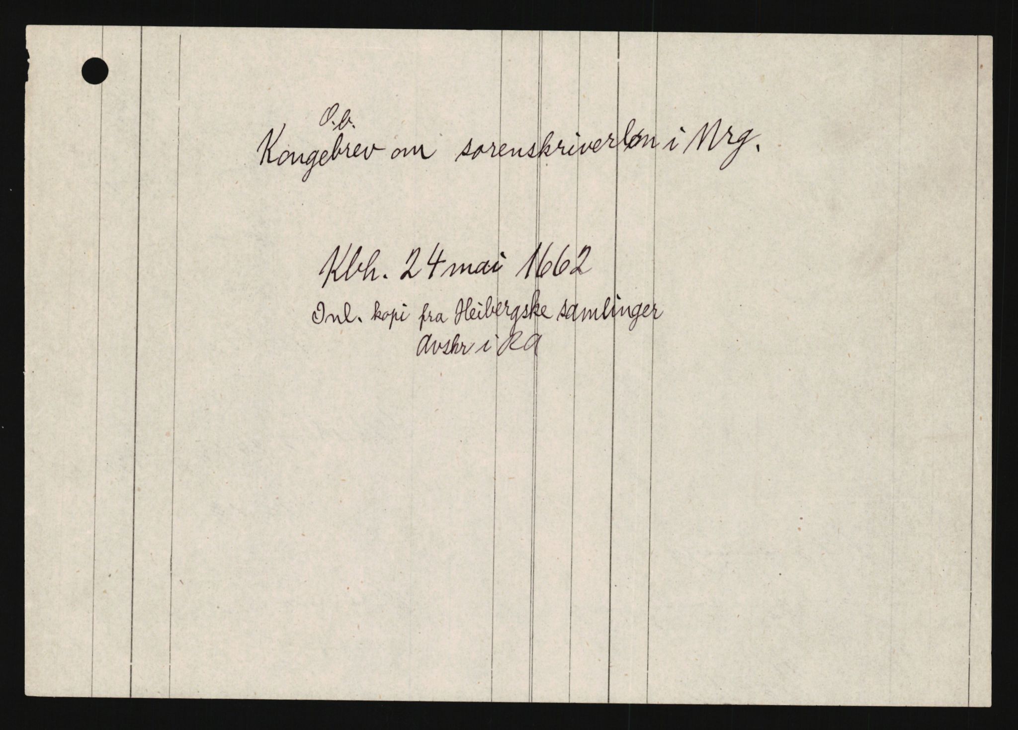 Riksarkivets diplomsamling, AV/RA-EA-5965/F35/F35e/L0030: Registreringssedler Sogn og Fjordane, 1400-1700, p. 15