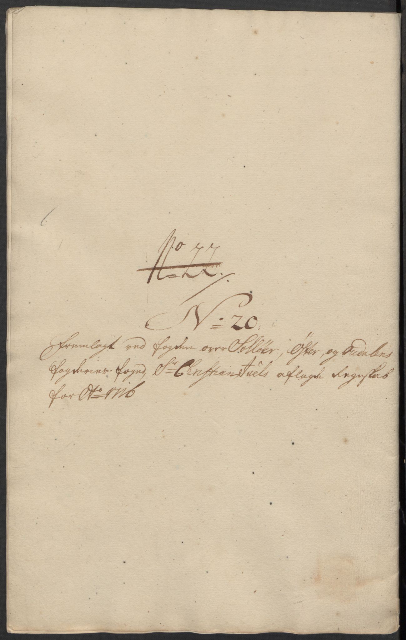 Rentekammeret inntil 1814, Reviderte regnskaper, Fogderegnskap, RA/EA-4092/R13/L0855: Fogderegnskap Solør, Odal og Østerdal, 1716, p. 325