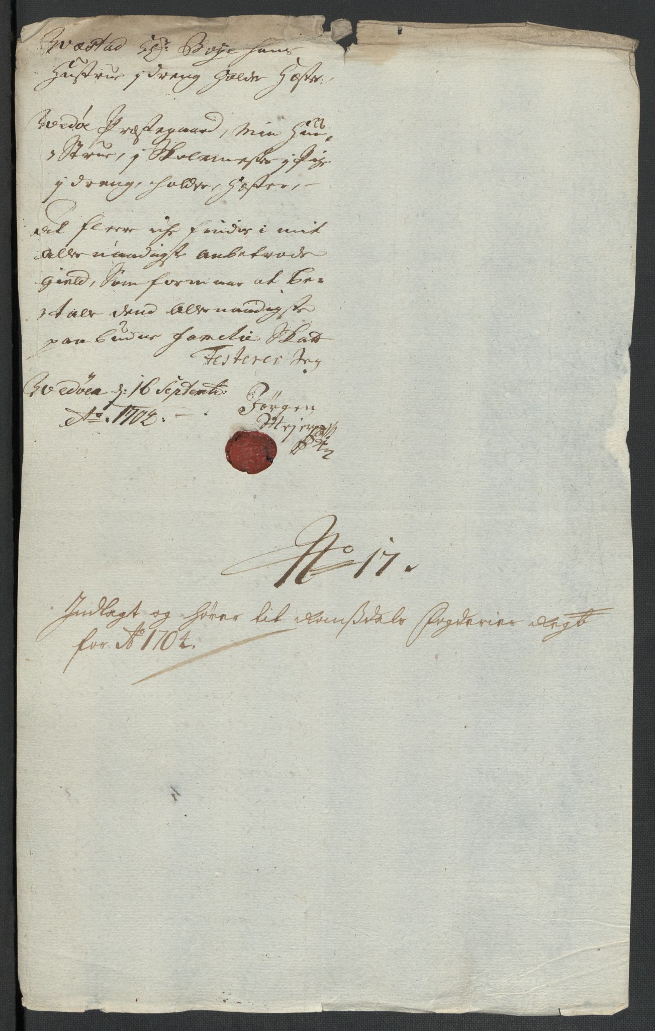 Rentekammeret inntil 1814, Reviderte regnskaper, Fogderegnskap, AV/RA-EA-4092/R55/L3656: Fogderegnskap Romsdal, 1703-1705, p. 289