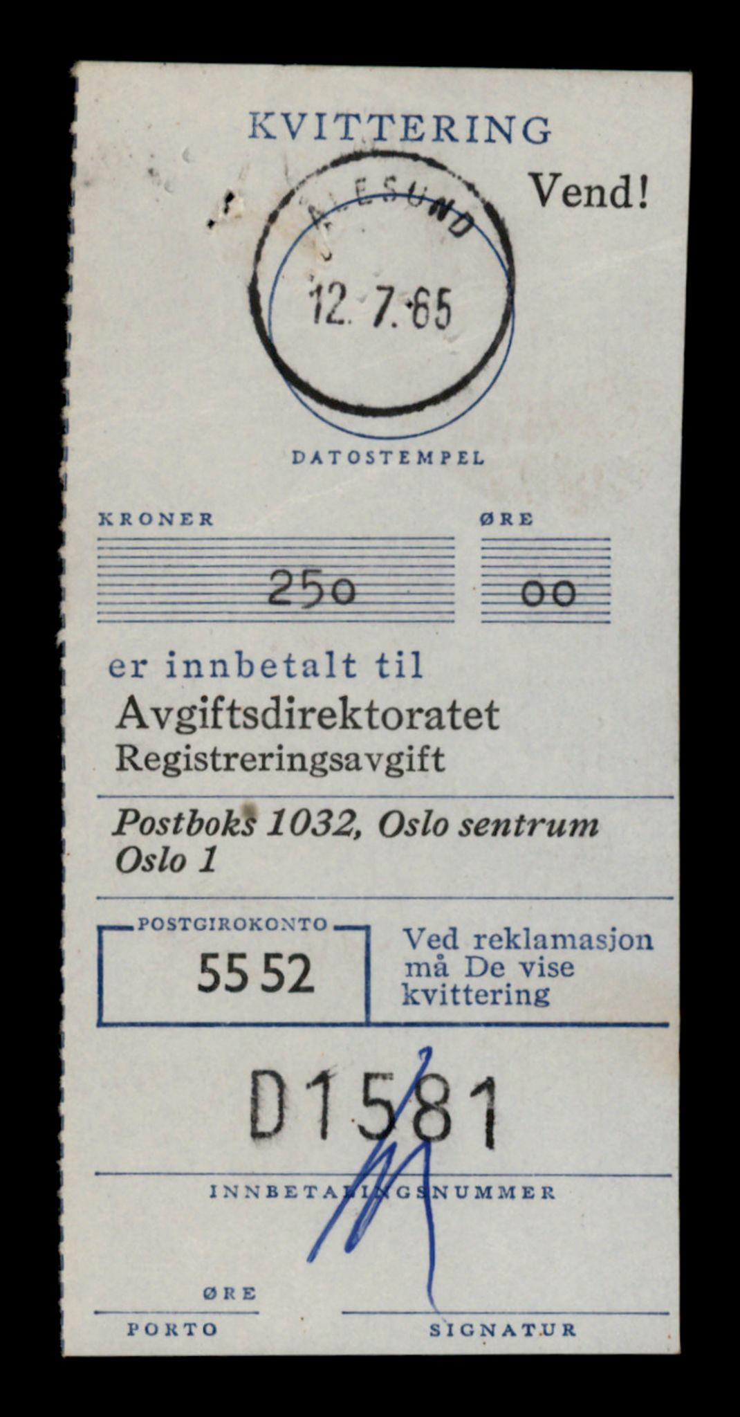 Møre og Romsdal vegkontor - Ålesund trafikkstasjon, AV/SAT-A-4099/F/Fe/L0020: Registreringskort for kjøretøy T 10351 - T 10470, 1927-1998, p. 1654