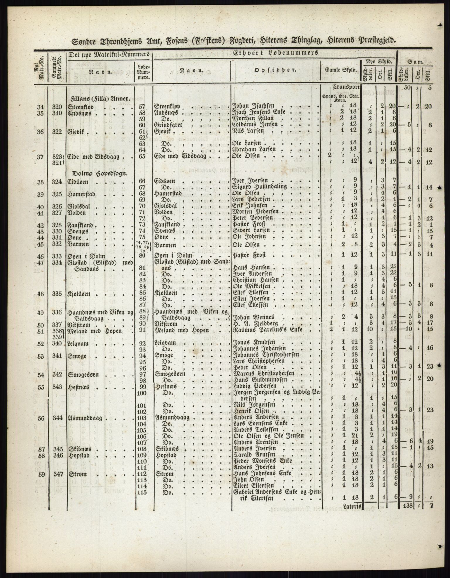 Andre publikasjoner, PUBL/PUBL-999/0002/0015: Bind 15 - Søndre Trondhjems amt, 1838, p. 5