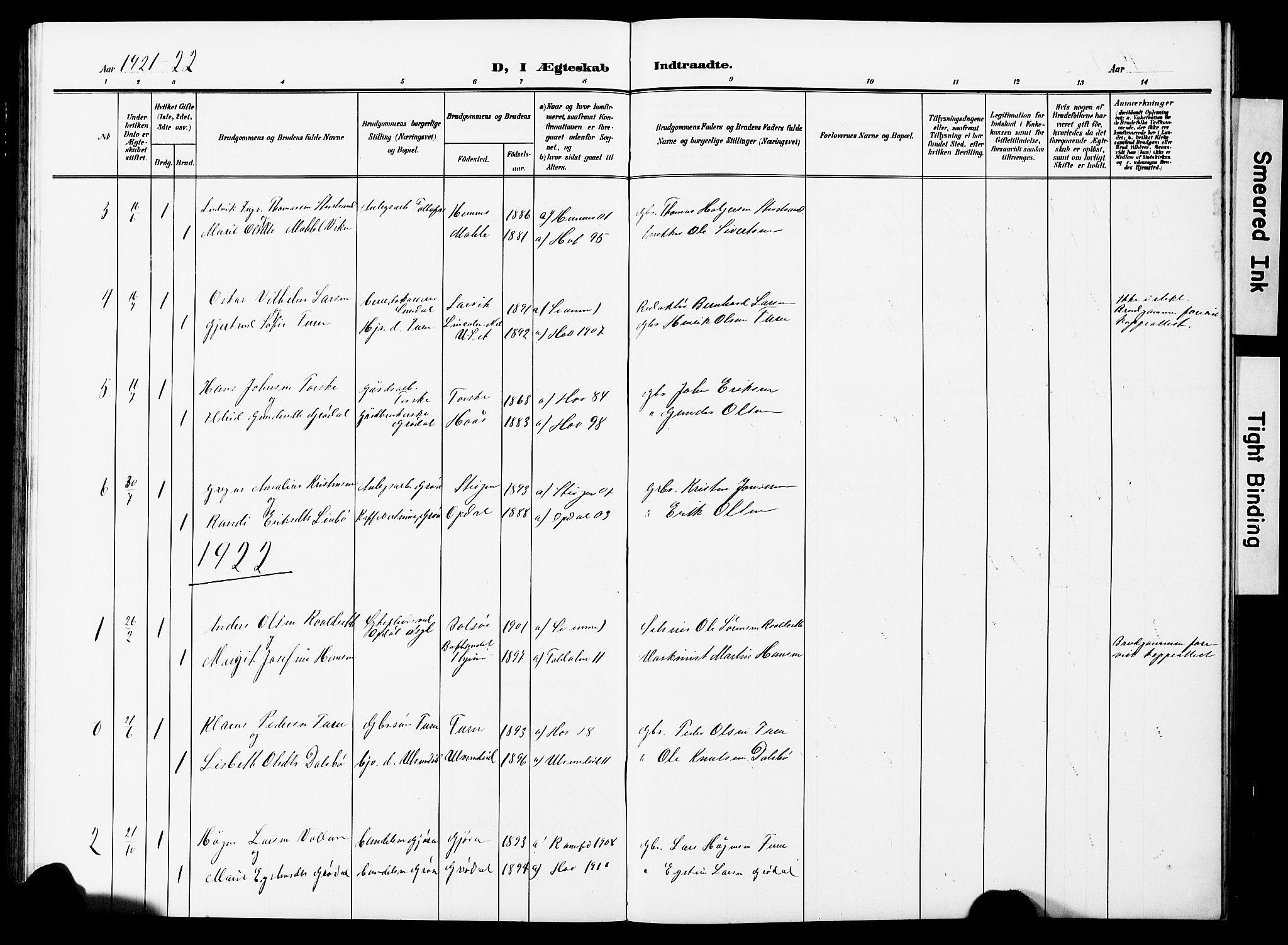 Ministerialprotokoller, klokkerbøker og fødselsregistre - Møre og Romsdal, AV/SAT-A-1454/590/L1017: Parish register (copy) no. 590C02, 1869-1931