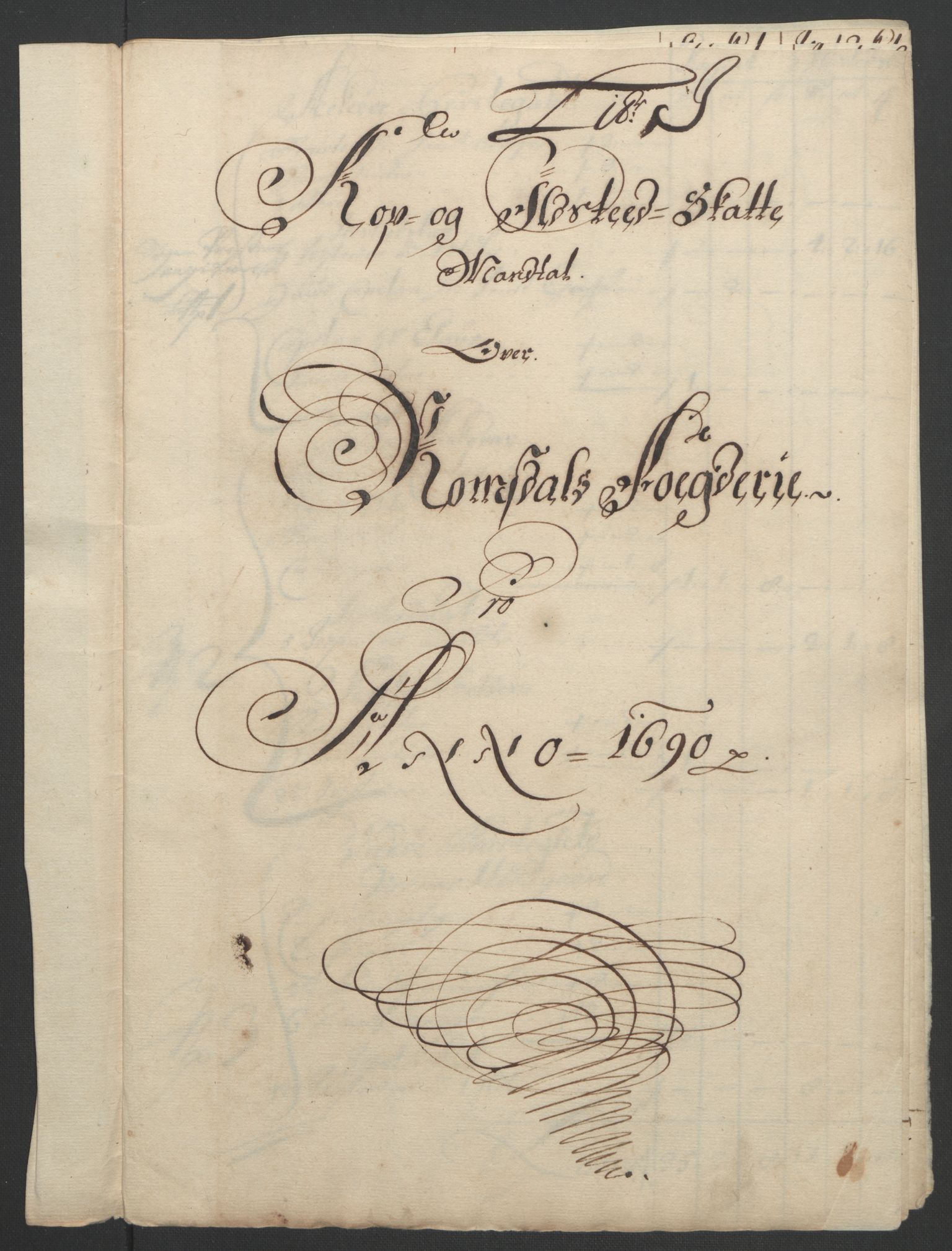 Rentekammeret inntil 1814, Reviderte regnskaper, Fogderegnskap, RA/EA-4092/R55/L3649: Fogderegnskap Romsdal, 1690-1691, p. 104