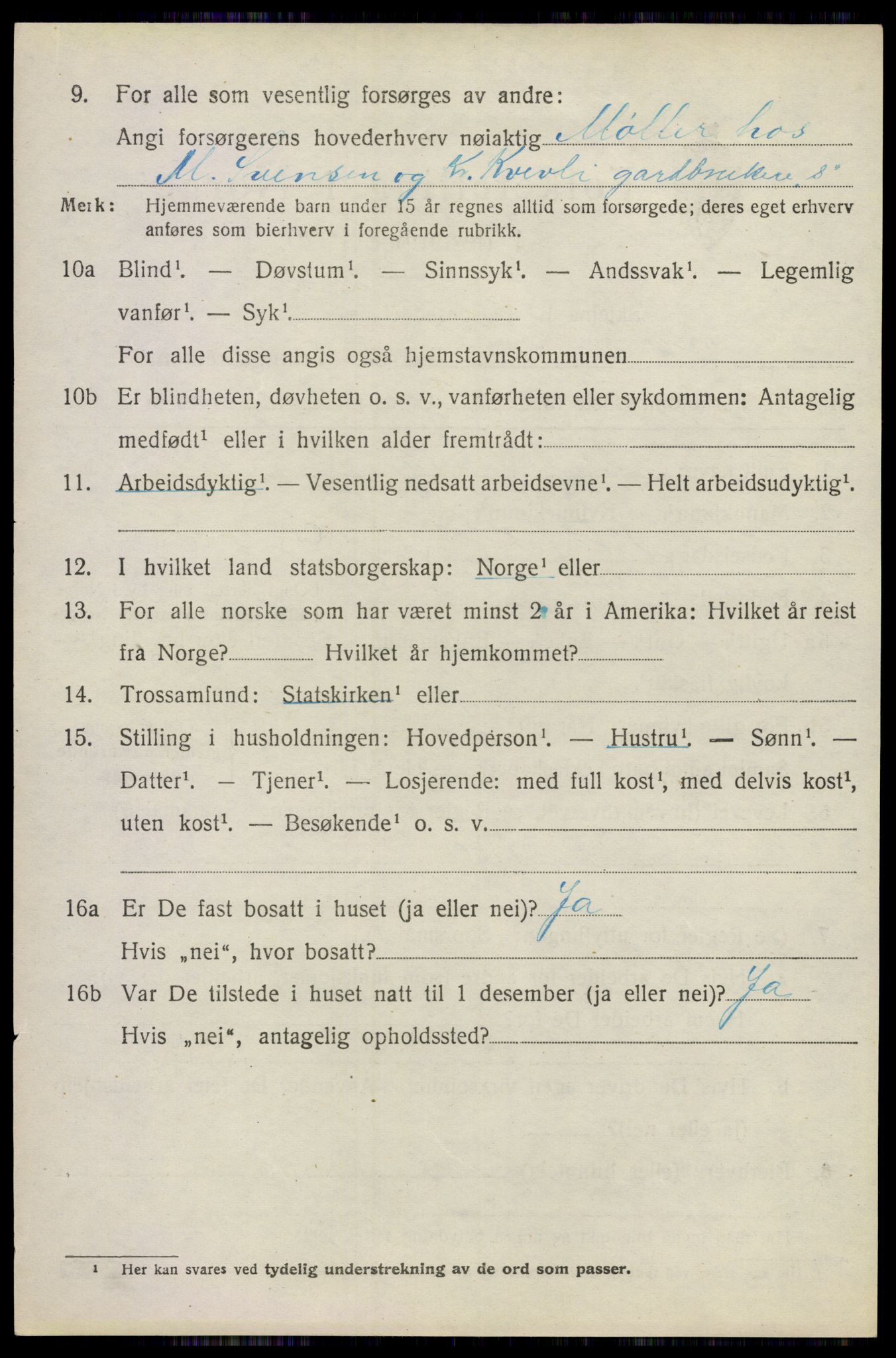 SAO, 1920 census for Blaker, 1920, p. 2240