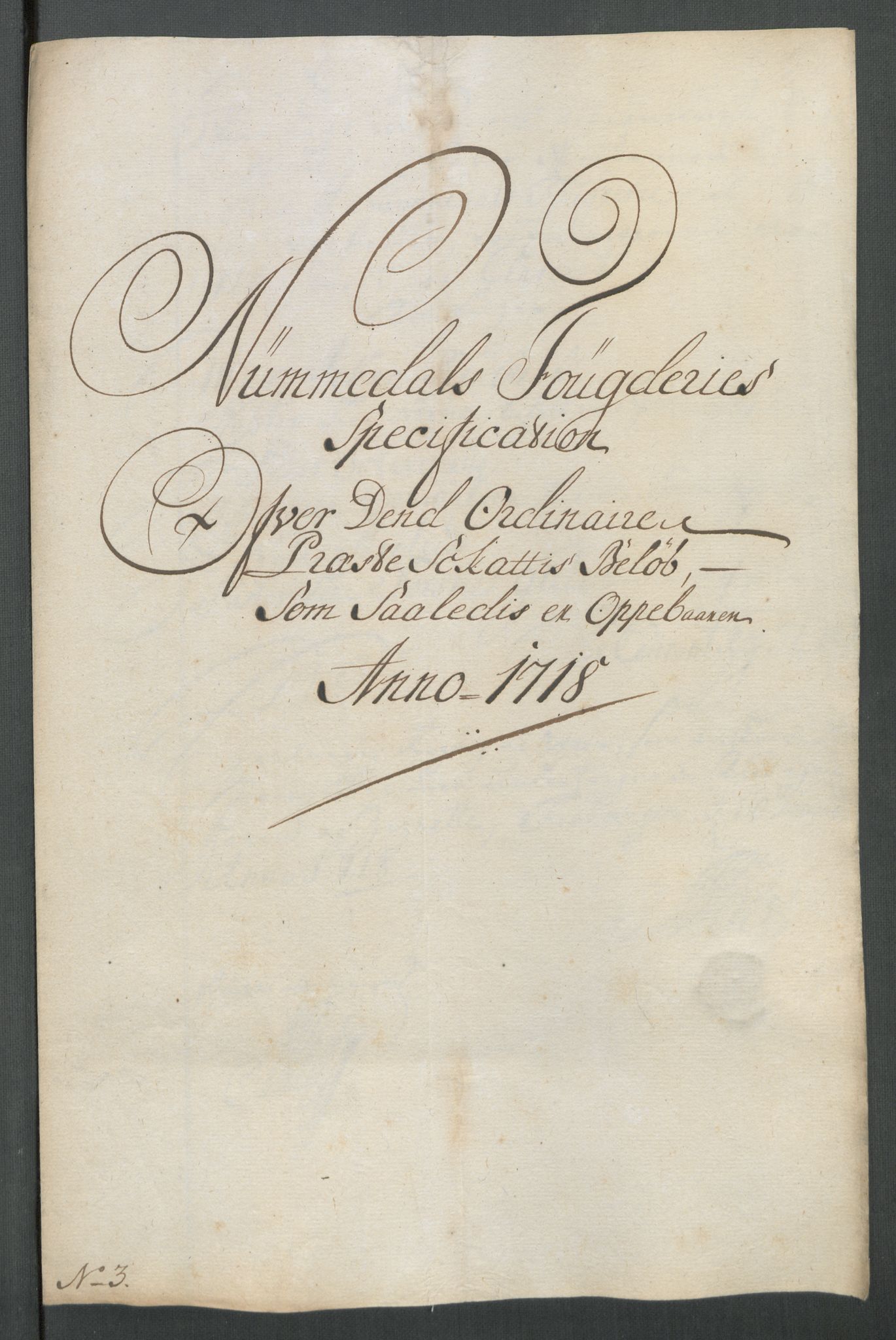 Rentekammeret inntil 1814, Reviderte regnskaper, Fogderegnskap, AV/RA-EA-4092/R64/L4439: Fogderegnskap Namdal, 1718, p. 101