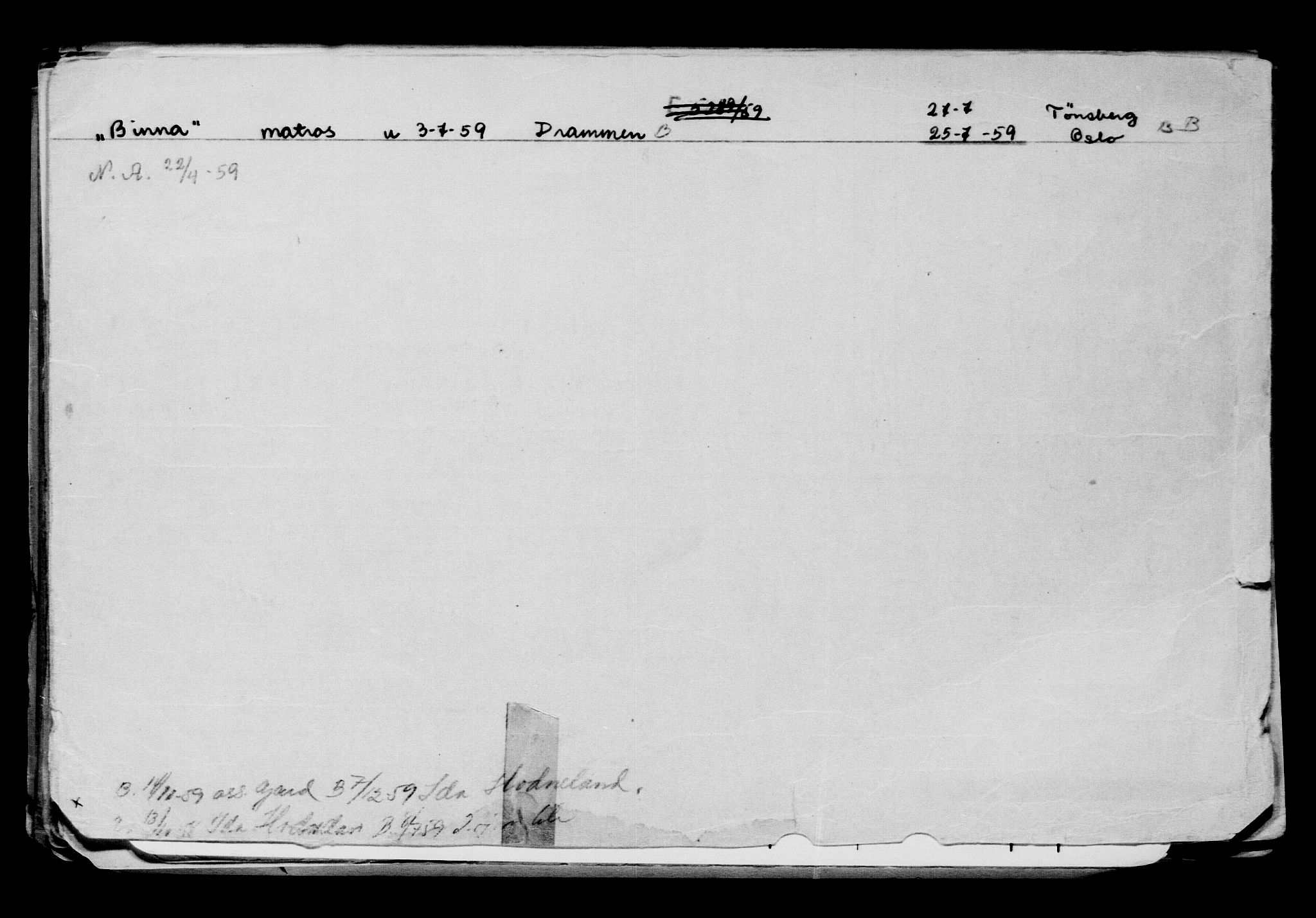 Direktoratet for sjømenn, AV/RA-S-3545/G/Gb/L0131: Hovedkort, 1915, p. 594