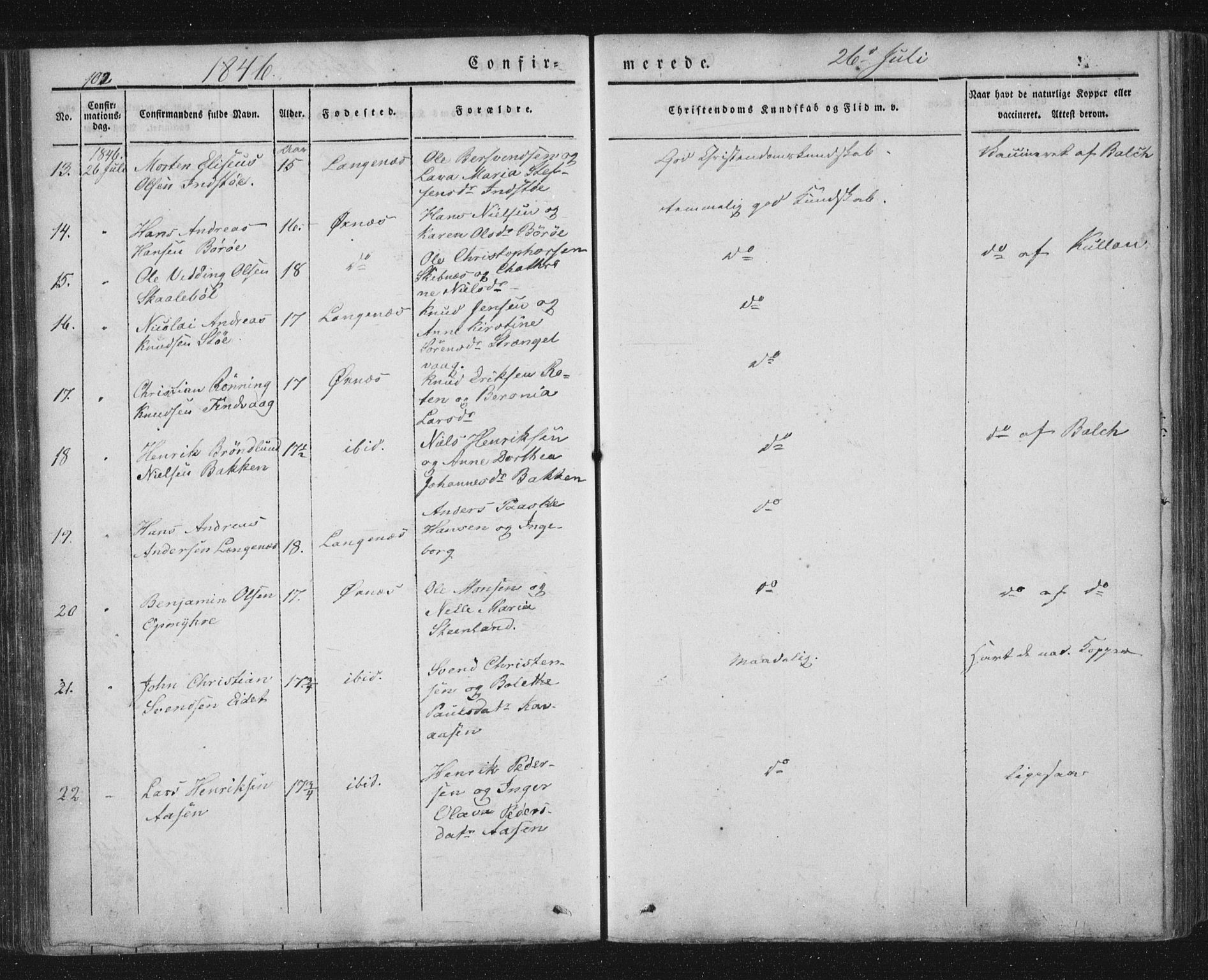 Ministerialprotokoller, klokkerbøker og fødselsregistre - Nordland, AV/SAT-A-1459/893/L1332: Parish register (official) no. 893A05, 1841-1858, p. 102