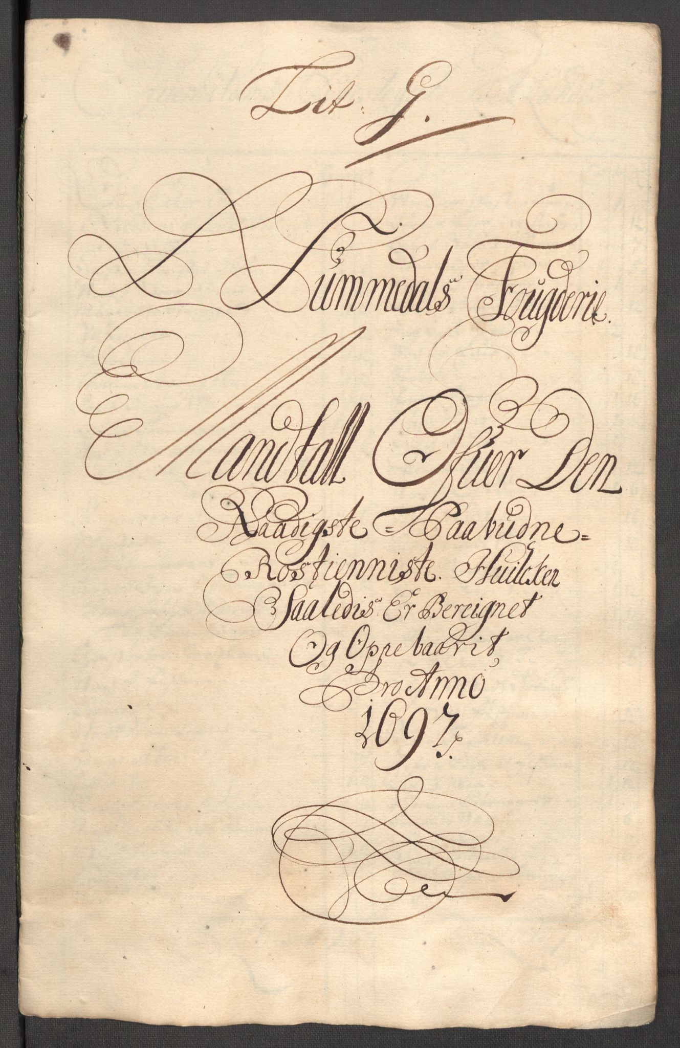 Rentekammeret inntil 1814, Reviderte regnskaper, Fogderegnskap, RA/EA-4092/R64/L4425: Fogderegnskap Namdal, 1696-1698, p. 224