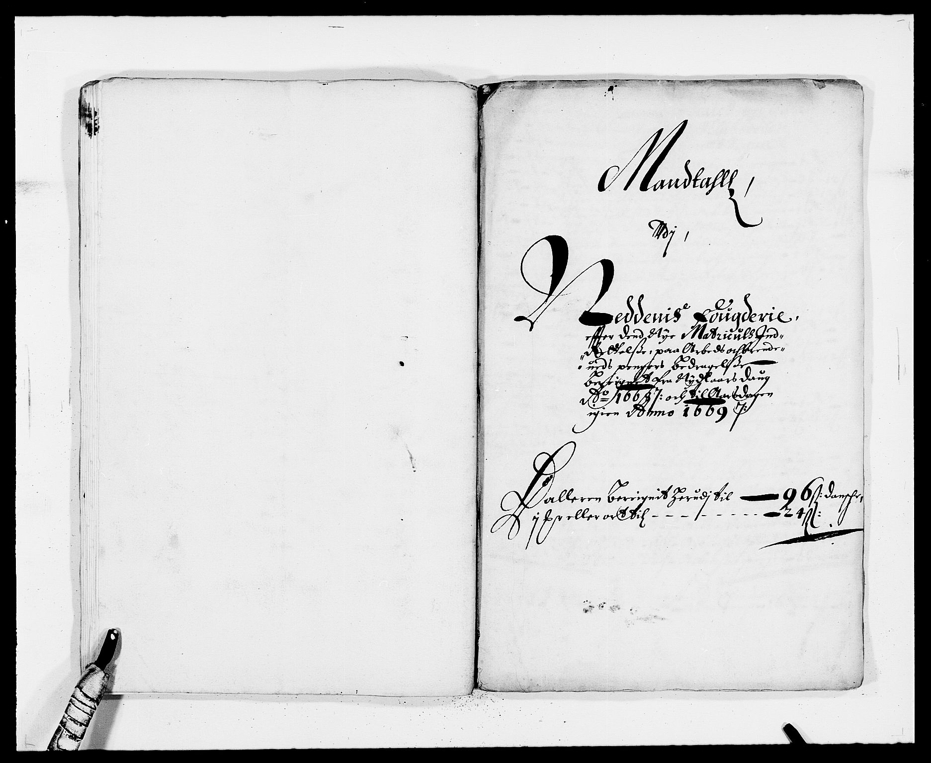 Rentekammeret inntil 1814, Reviderte regnskaper, Fogderegnskap, RA/EA-4092/R39/L2298: Fogderegnskap Nedenes, 1667-1669, p. 86