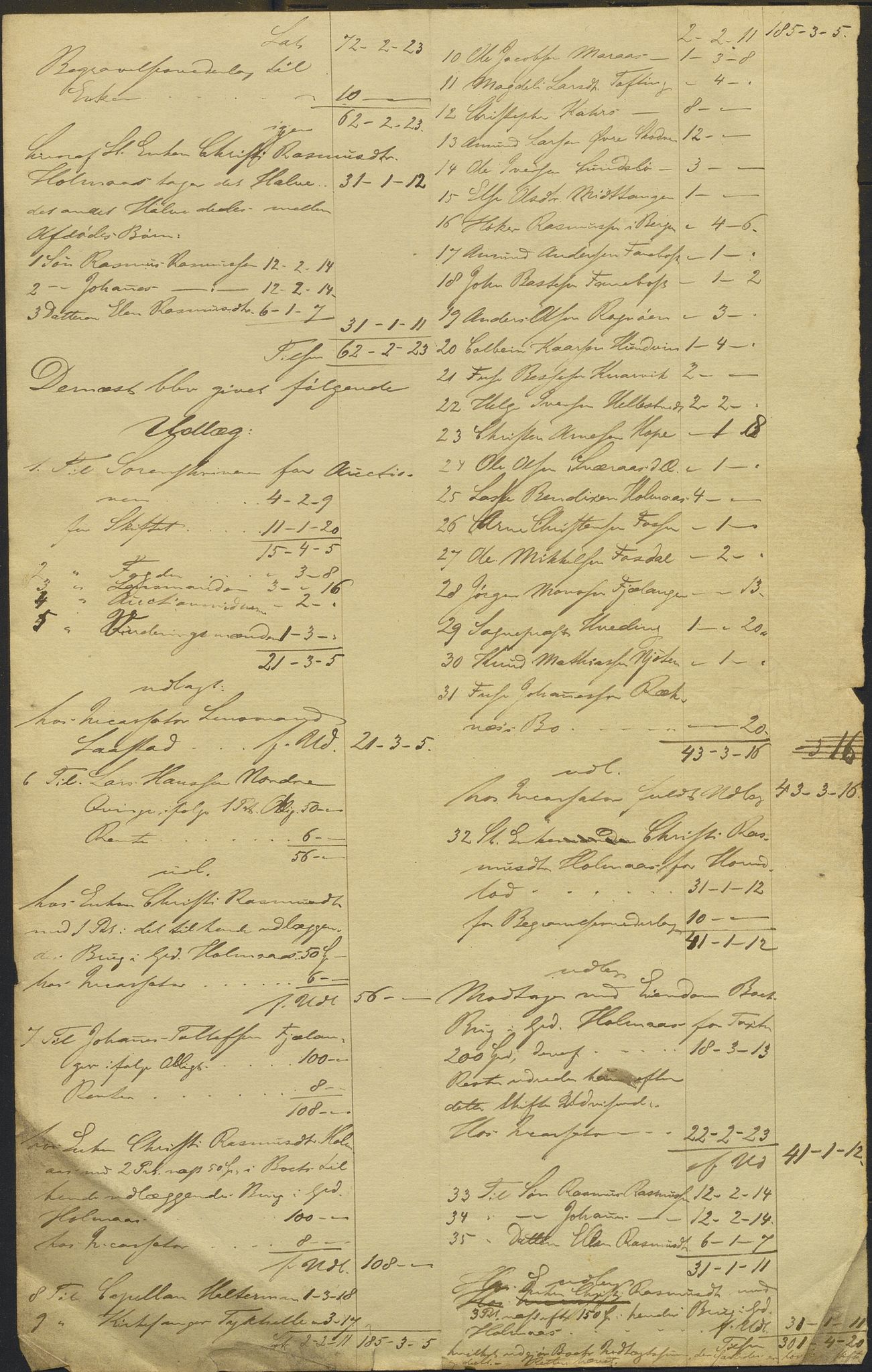 Nordhordland sorenskrivar, AV/SAB-A-2901/1/H/Hd/Hdb/L0003: Konsept til utlodningar, 1855-1860, p. 195