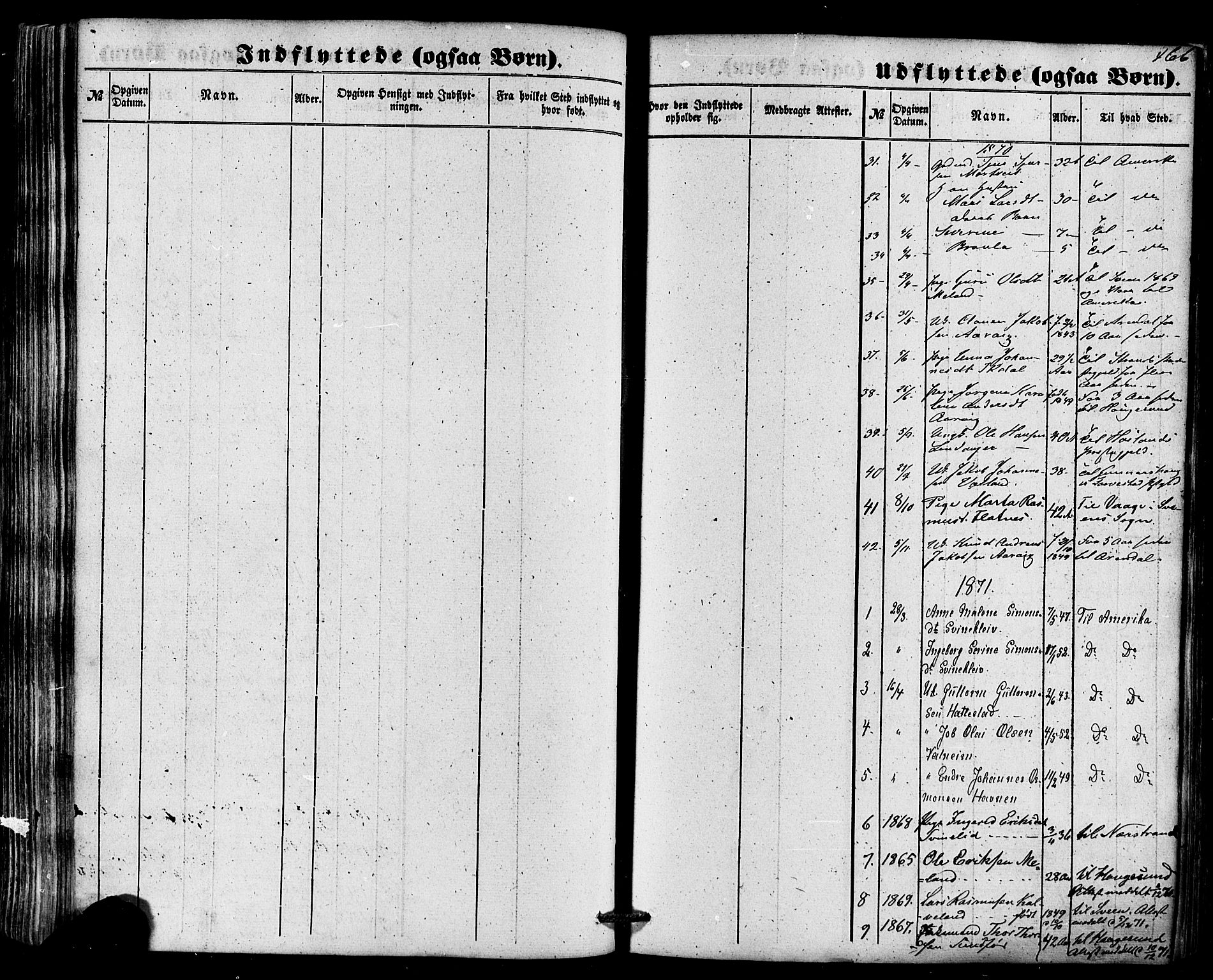 Skjold sokneprestkontor, AV/SAST-A-101847/H/Ha/Haa/L0008: Parish register (official) no. A 8, 1856-1882, p. 466