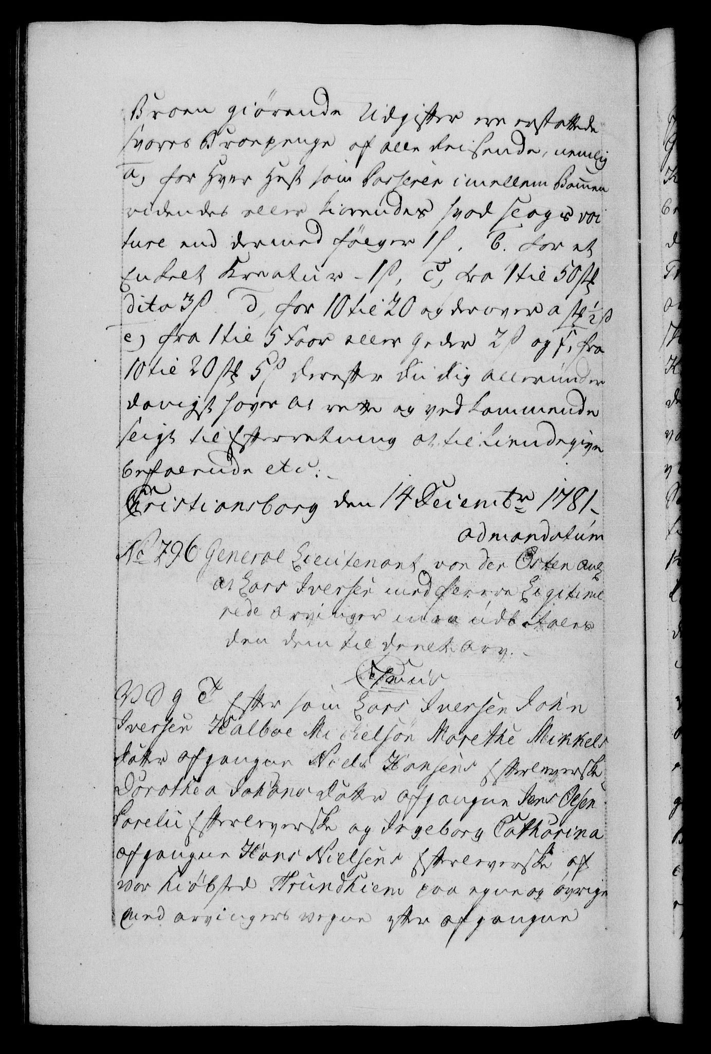 Danske Kanselli 1572-1799, AV/RA-EA-3023/F/Fc/Fca/Fcab/L0042: Norske tegnelser, 1777-1781, p. 769b