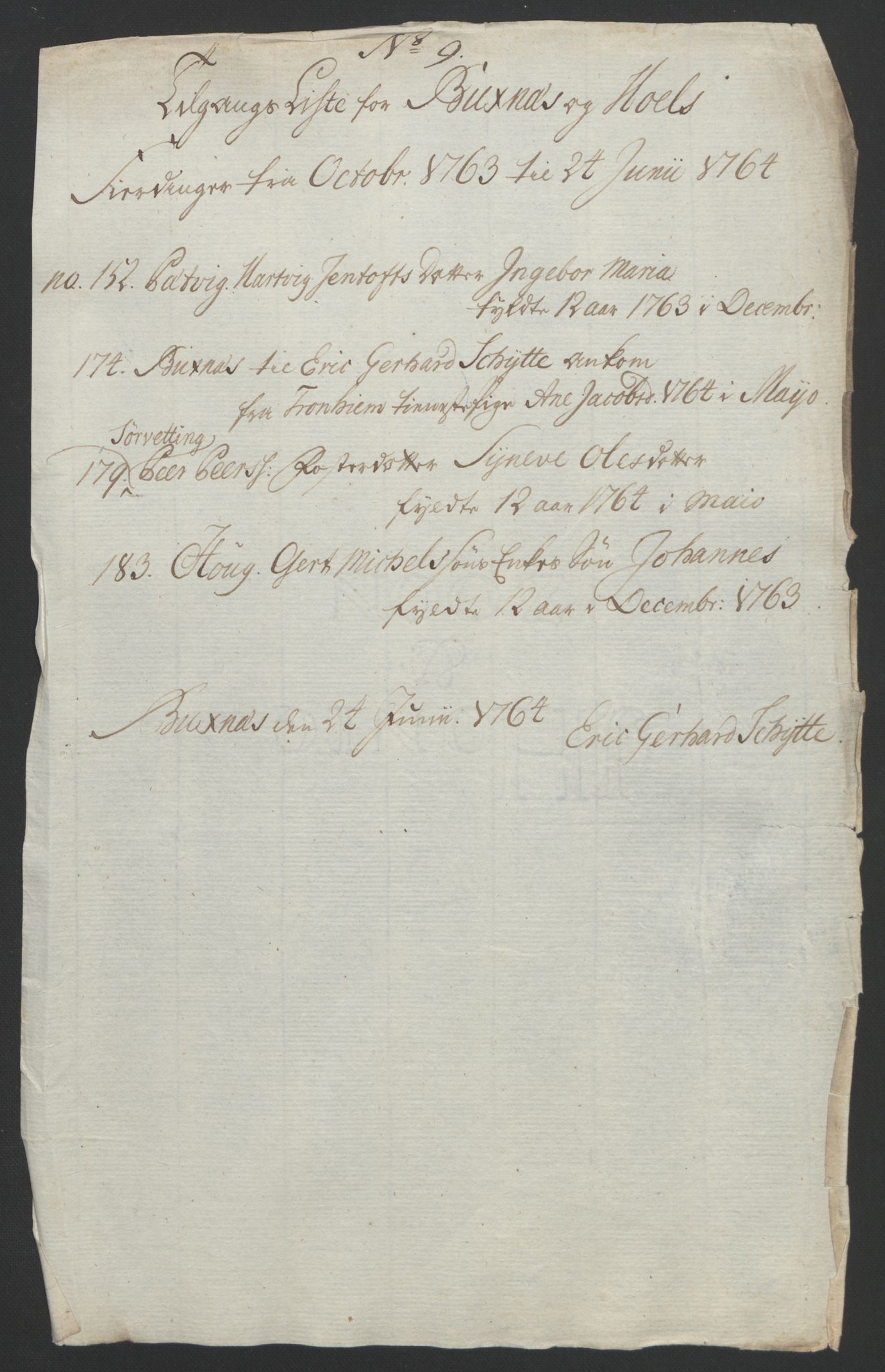 Rentekammeret inntil 1814, Reviderte regnskaper, Fogderegnskap, AV/RA-EA-4092/R67/L4747: Ekstraskatten Vesterålen, Andenes og Lofoten, 1762-1766, p. 313