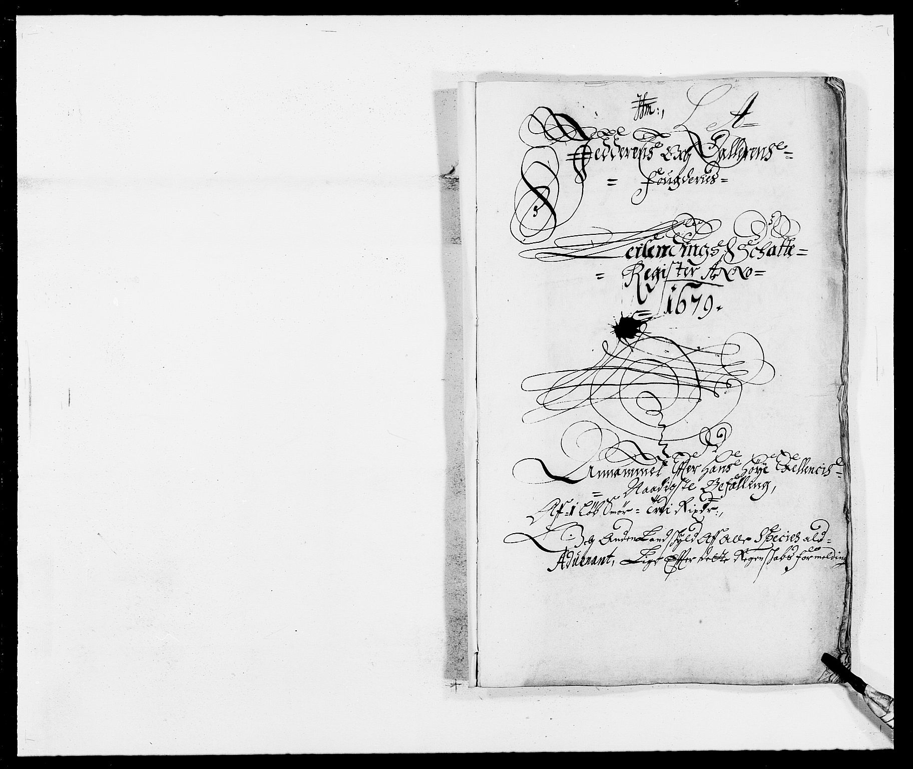 Rentekammeret inntil 1814, Reviderte regnskaper, Fogderegnskap, RA/EA-4092/R46/L2719: Fogderegnskap Jæren og Dalane, 1679, p. 1
