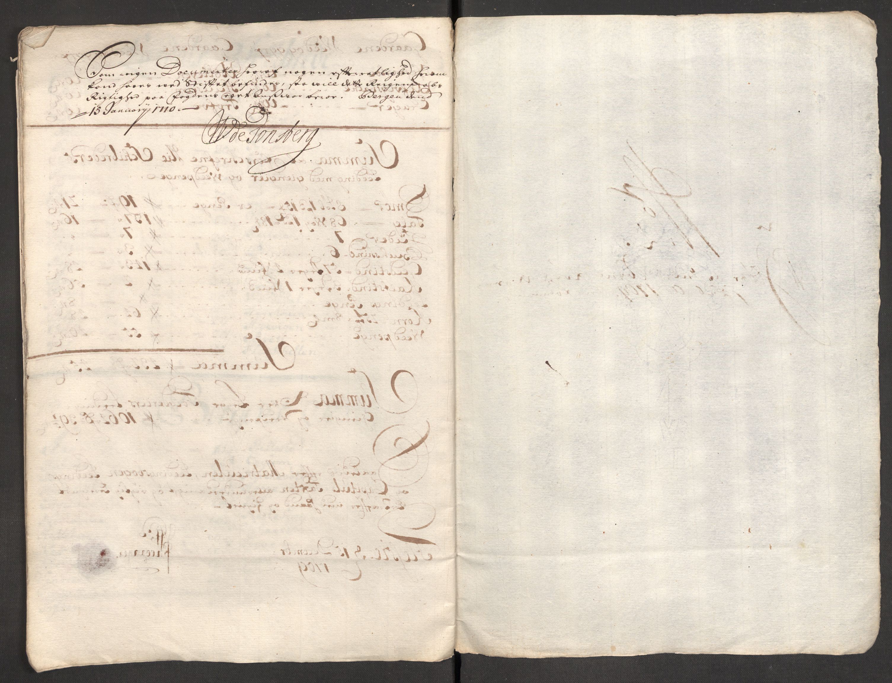 Rentekammeret inntil 1814, Reviderte regnskaper, Fogderegnskap, AV/RA-EA-4092/R52/L3316: Fogderegnskap Sogn, 1709-1710, p. 110