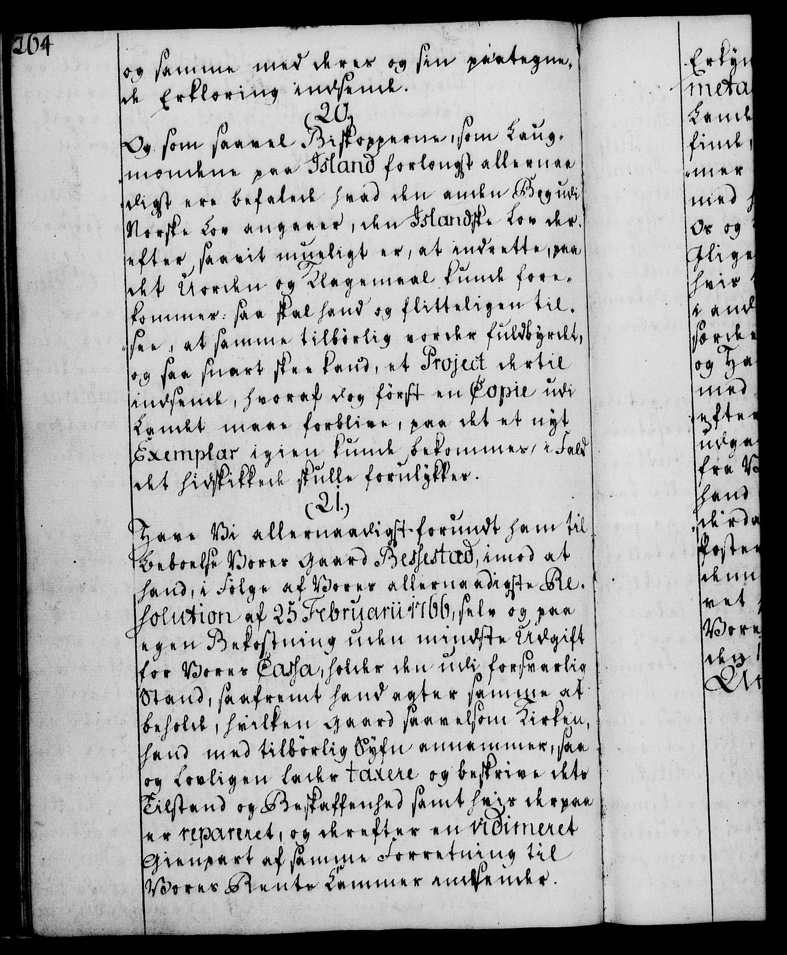 Rentekammeret, Kammerkanselliet, RA/EA-3111/G/Gg/Ggi/L0003: Norsk instruksjonsprotokoll med register (merket RK 53.36), 1751-1775, p. 264