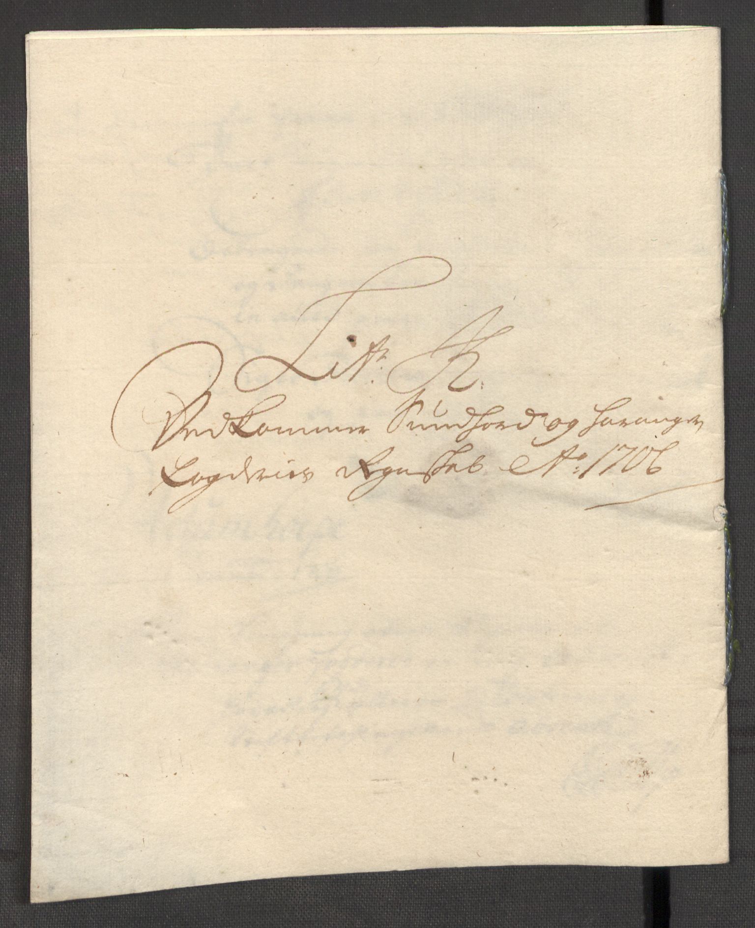 Rentekammeret inntil 1814, Reviderte regnskaper, Fogderegnskap, AV/RA-EA-4092/R48/L2984: Fogderegnskap Sunnhordland og Hardanger, 1706-1707, p. 183