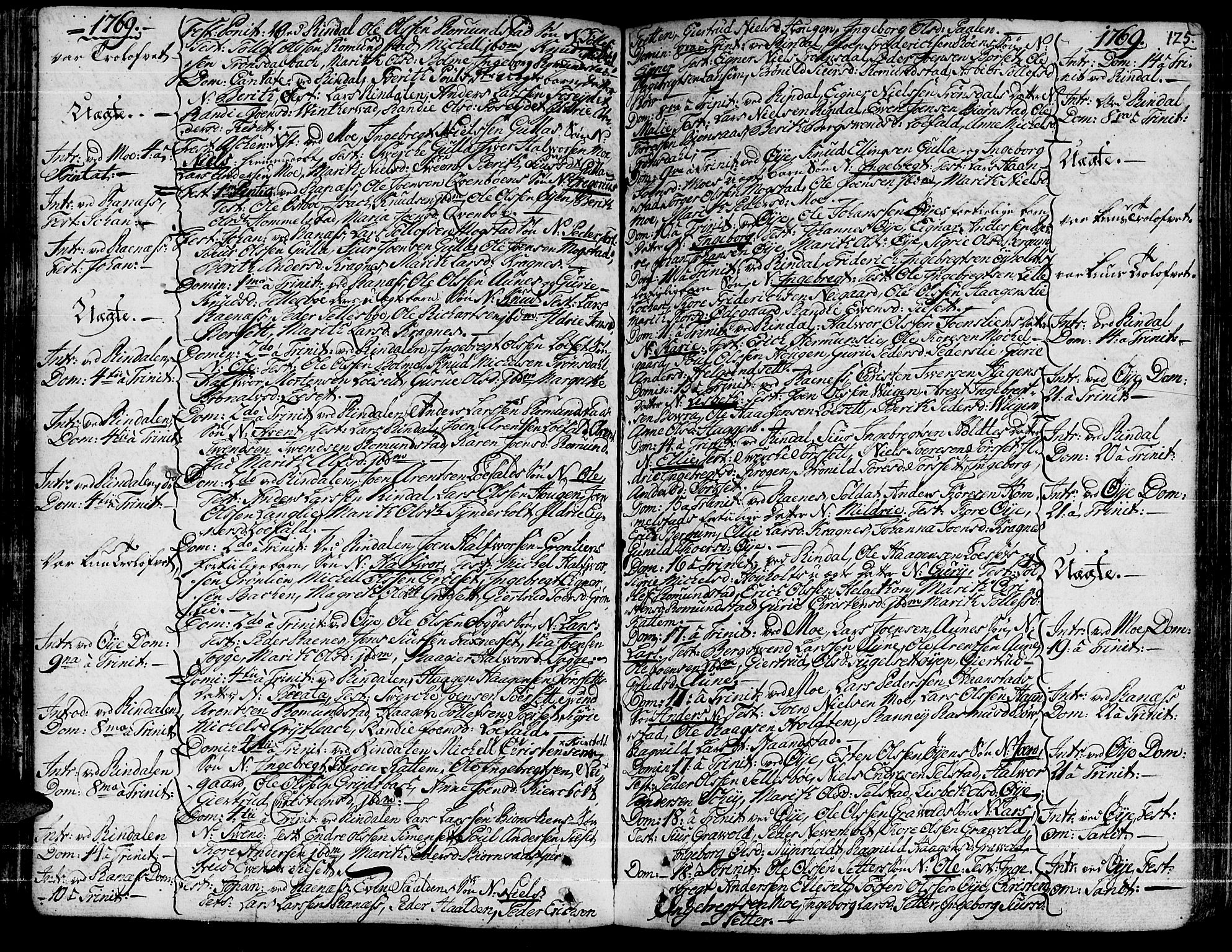 Ministerialprotokoller, klokkerbøker og fødselsregistre - Møre og Romsdal, AV/SAT-A-1454/595/L1039: Parish register (official) no. 595A01, 1750-1796, p. 125