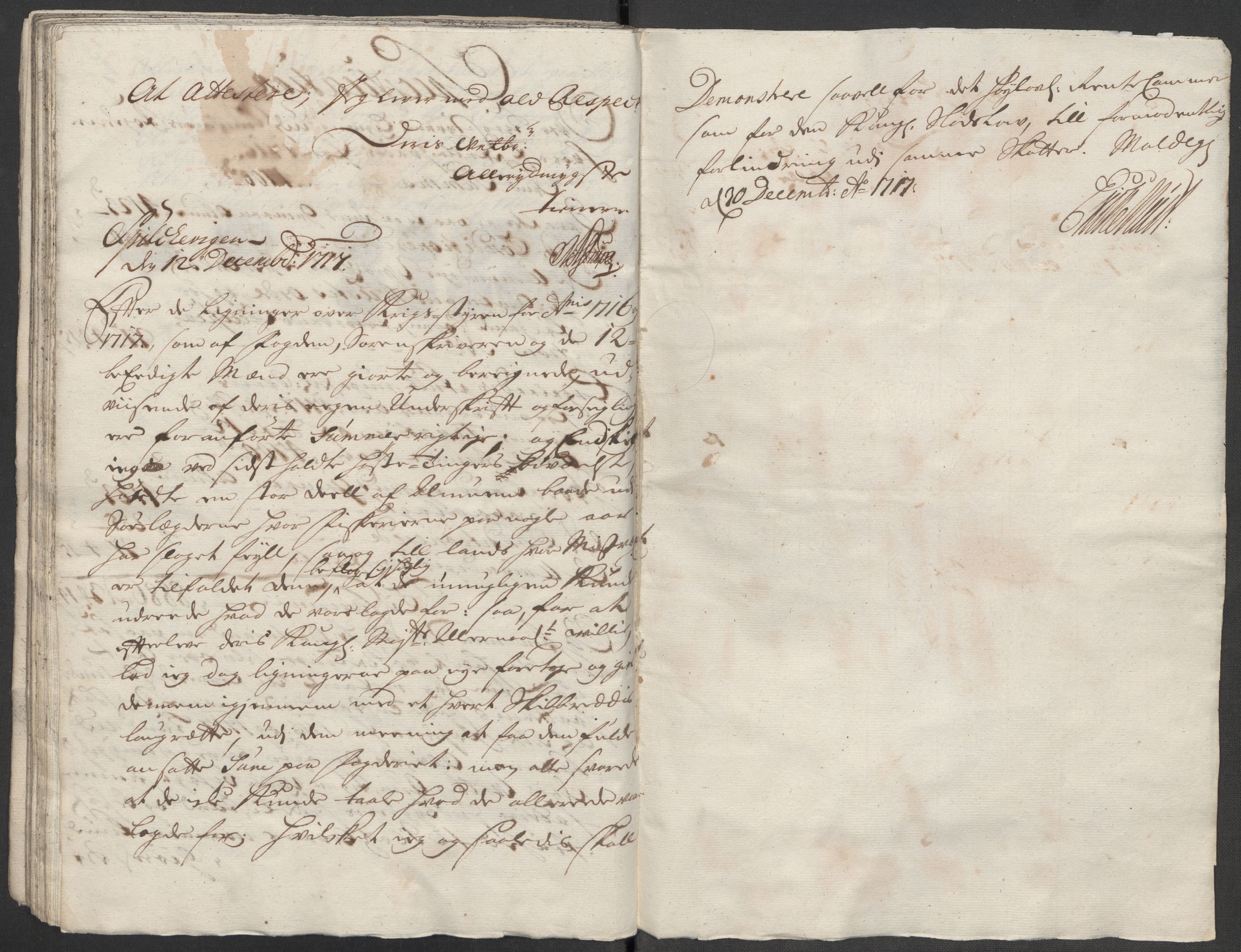 Rentekammeret inntil 1814, Reviderte regnskaper, Fogderegnskap, AV/RA-EA-4092/R54/L3569: Fogderegnskap Sunnmøre, 1717, p. 141