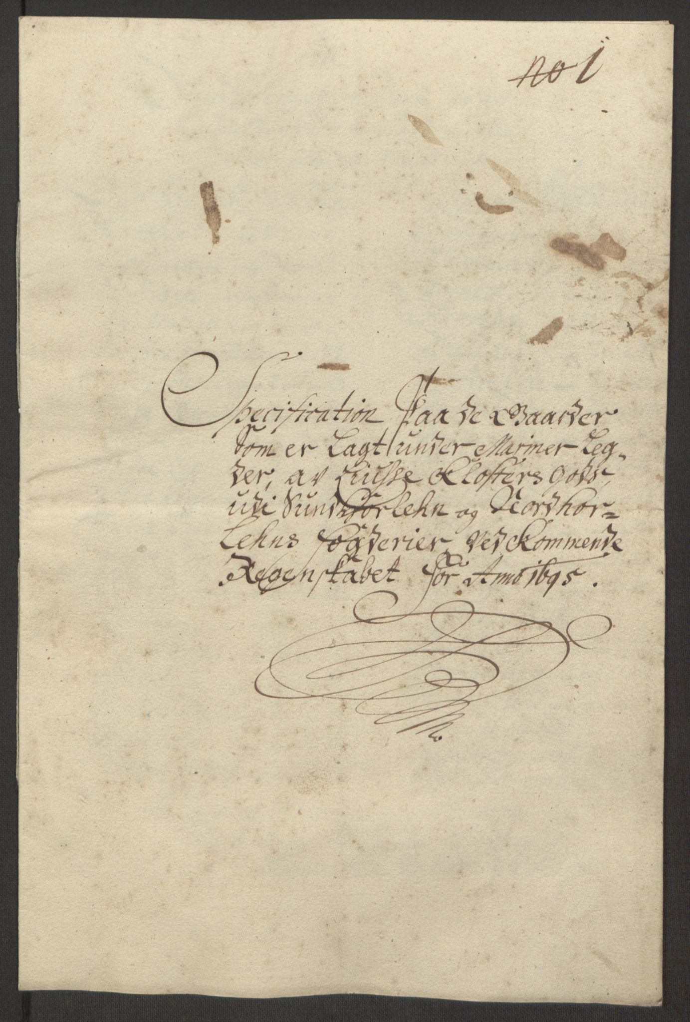 Rentekammeret inntil 1814, Reviderte regnskaper, Fogderegnskap, RA/EA-4092/R50/L3159: Fogderegnskap Lyse kloster, 1691-1709, p. 42