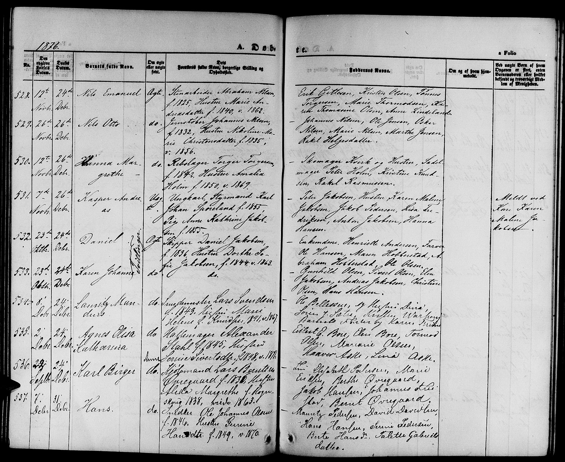 St. Petri sokneprestkontor, AV/SAST-A-101813/001/30/30BB/L0001: Parish register (copy) no. B 1, 1865-1878