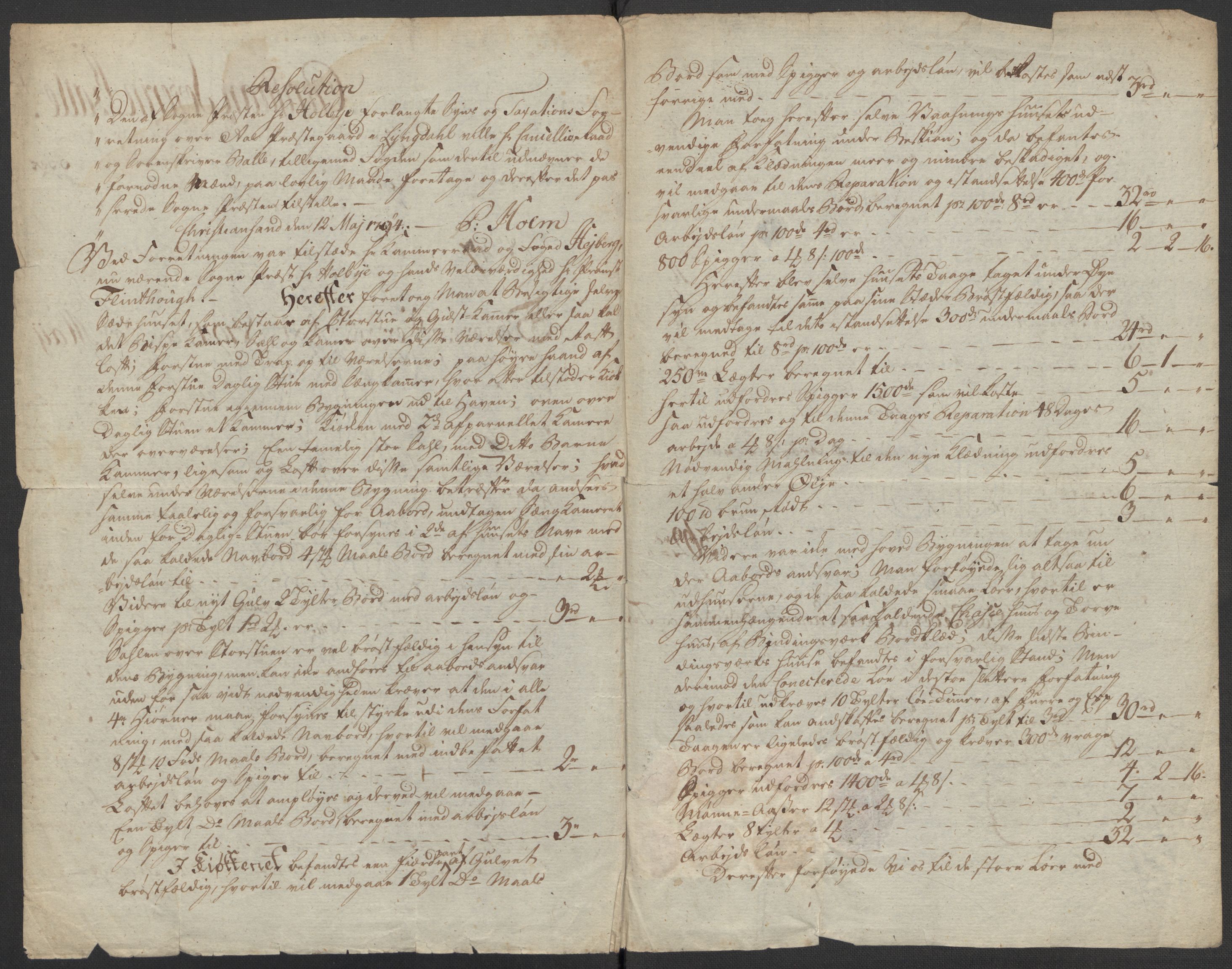 Riksarkivets diplomsamling, RA/EA-5965/F15/L0033: Prestearkiv Vest-Agder, 1748-1837, p. 340