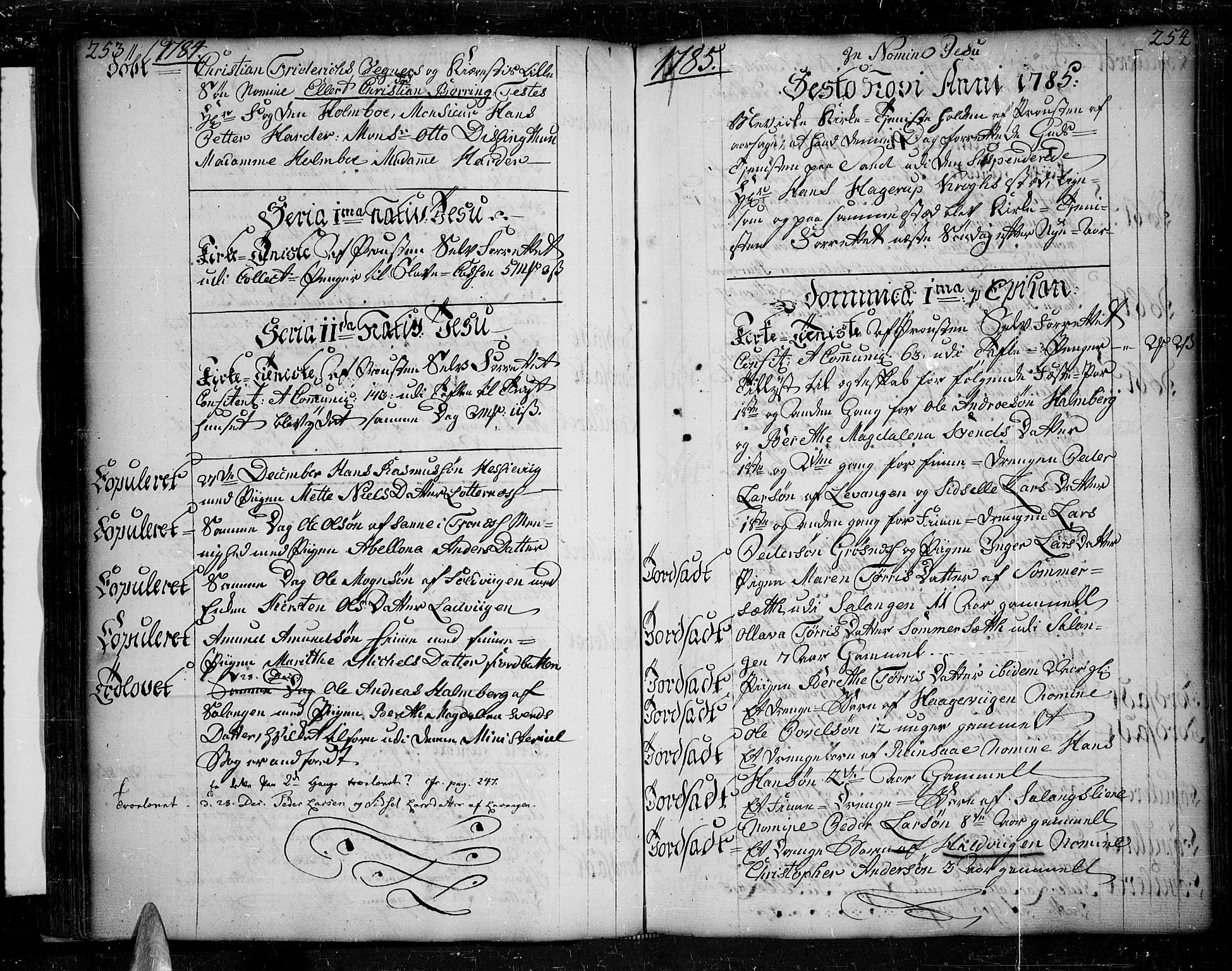 Ibestad sokneprestembete, AV/SATØ-S-0077/H/Ha/Haa/L0003kirke: Parish register (official) no. 3, 1776-1801, p. 253-254