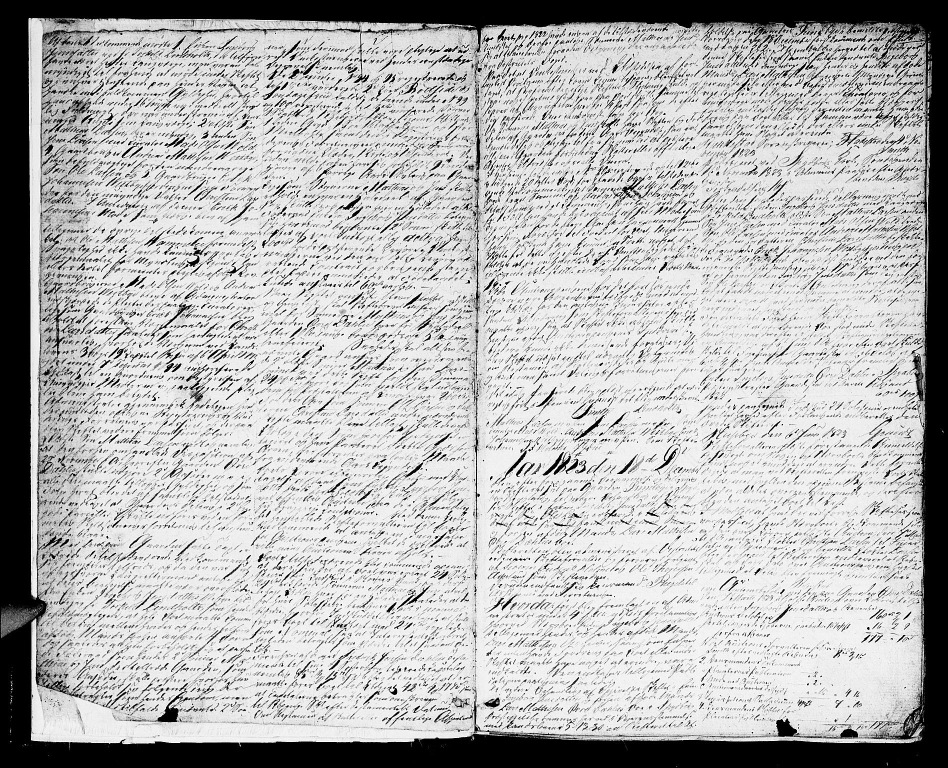 Rakkestad sorenskriveri, SAO/A-10686/H/Hb/L0011: Skifteprotokoller, 1823-1829, p. 1b-2a