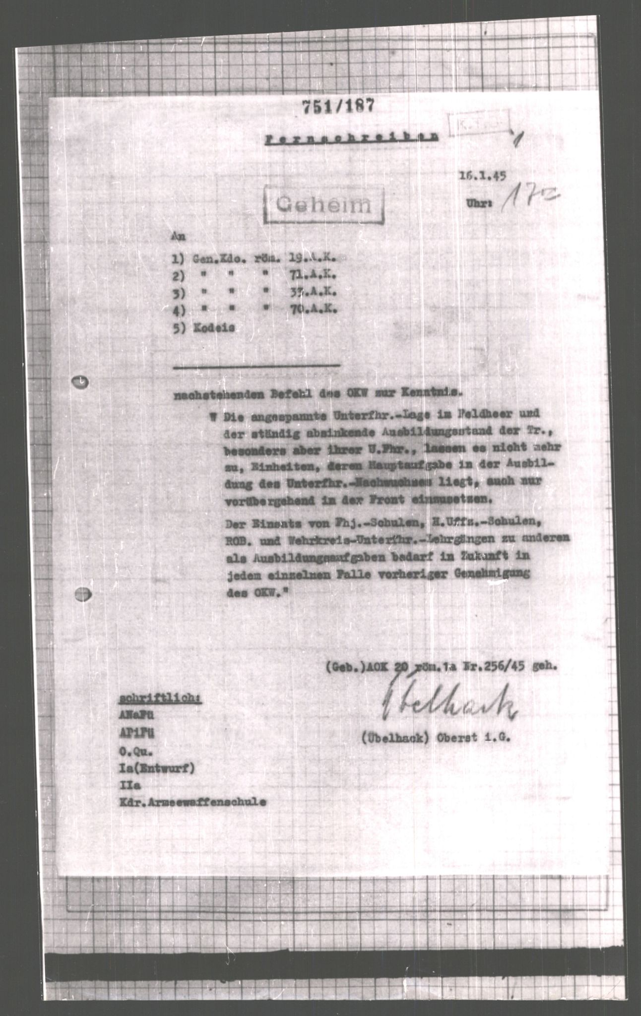 Forsvarets Overkommando. 2 kontor. Arkiv 11.4. Spredte tyske arkivsaker, AV/RA-RAFA-7031/D/Dar/Dara/L0006: Krigsdagbøker for 20. Gebirgs-Armee-Oberkommando (AOK 20), 1945, p. 575