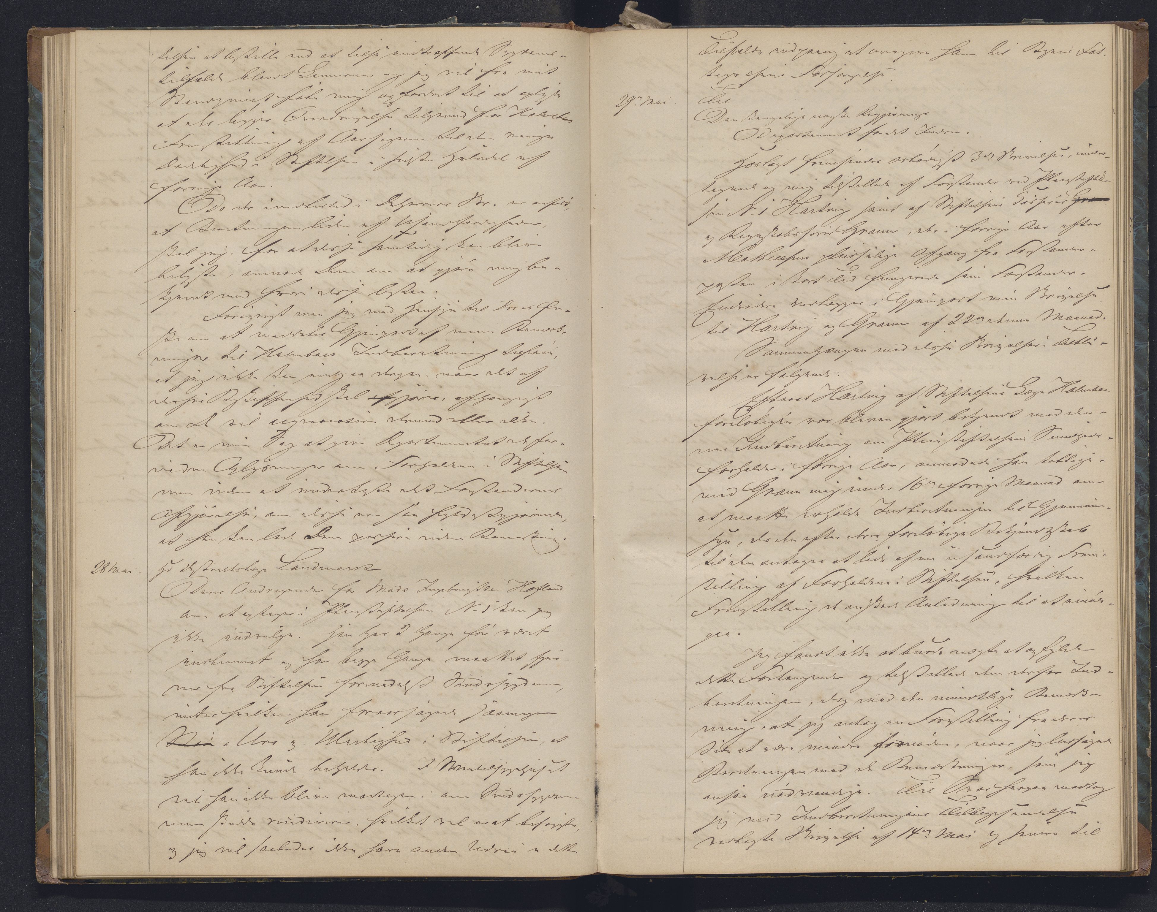 Lepraarkiver - Overlegen for den spedalske sykdom, AV/SAB-A-61001/B.b/L0006: Kopibok, 1860-1874