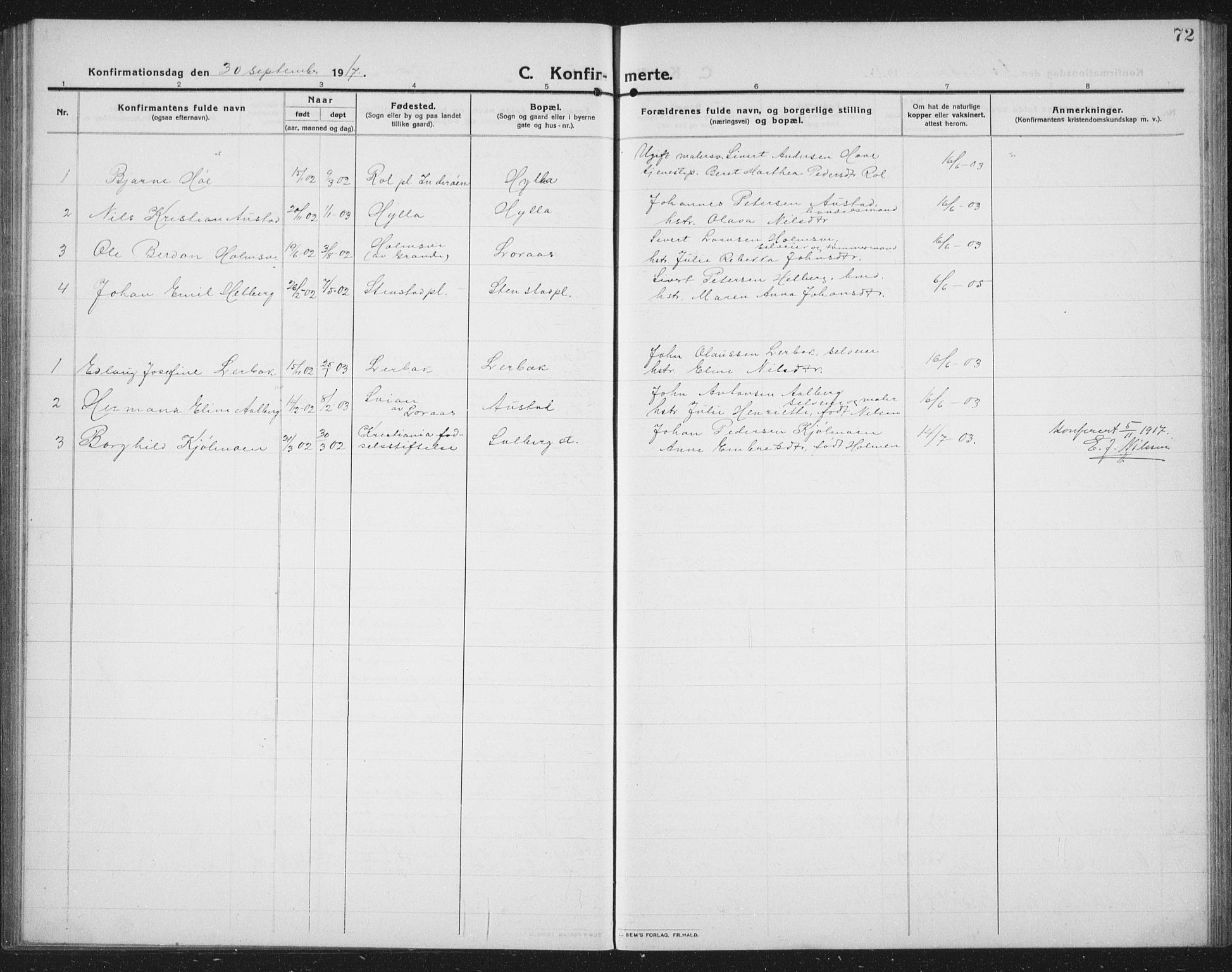 Ministerialprotokoller, klokkerbøker og fødselsregistre - Nord-Trøndelag, SAT/A-1458/731/L0312: Parish register (copy) no. 731C03, 1911-1935, p. 72