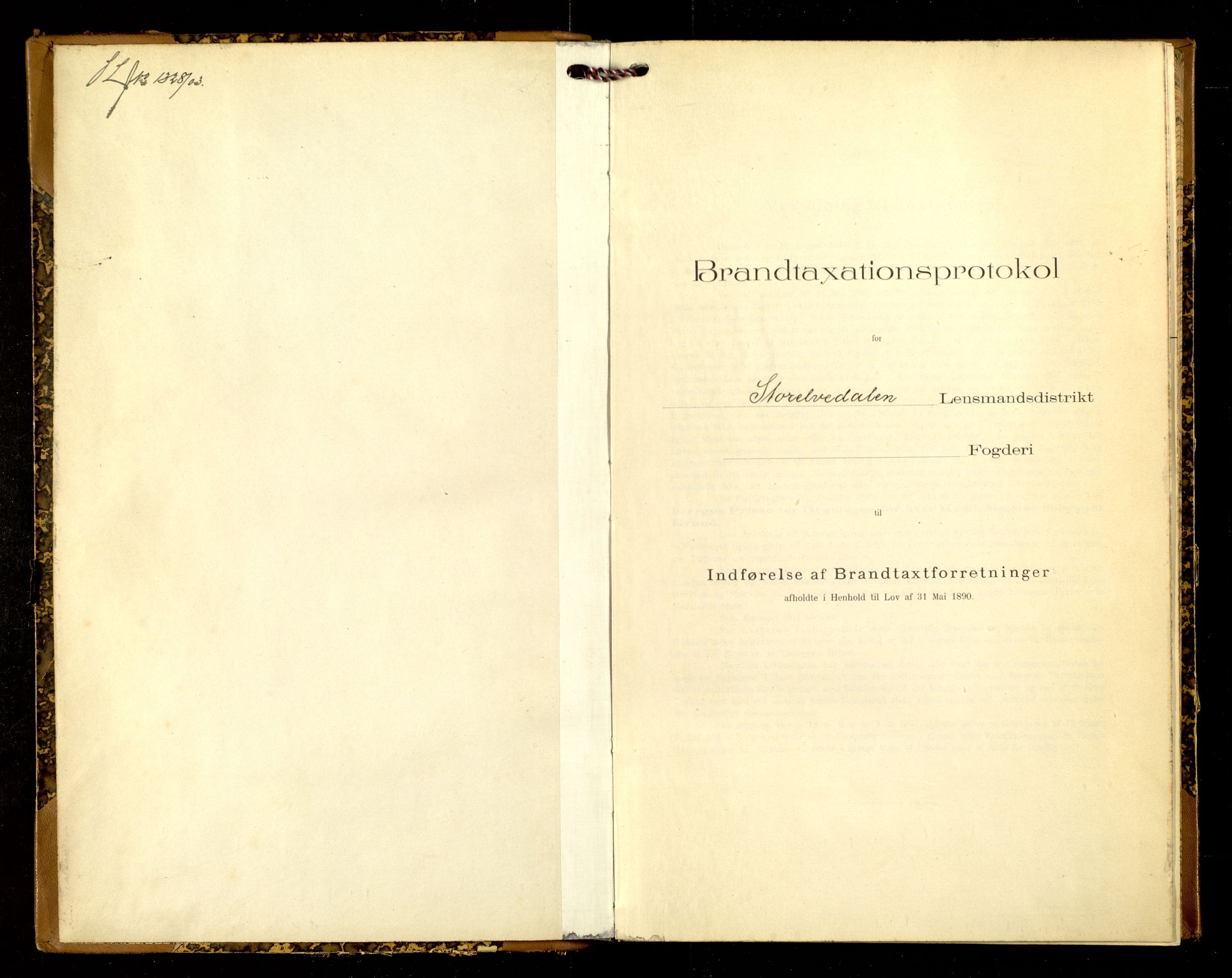 Norges Brannkasse, Stor-Elvdal, SAH/NBRANS-023/F/L0012: Branntakstprotokoll, 1909-1912