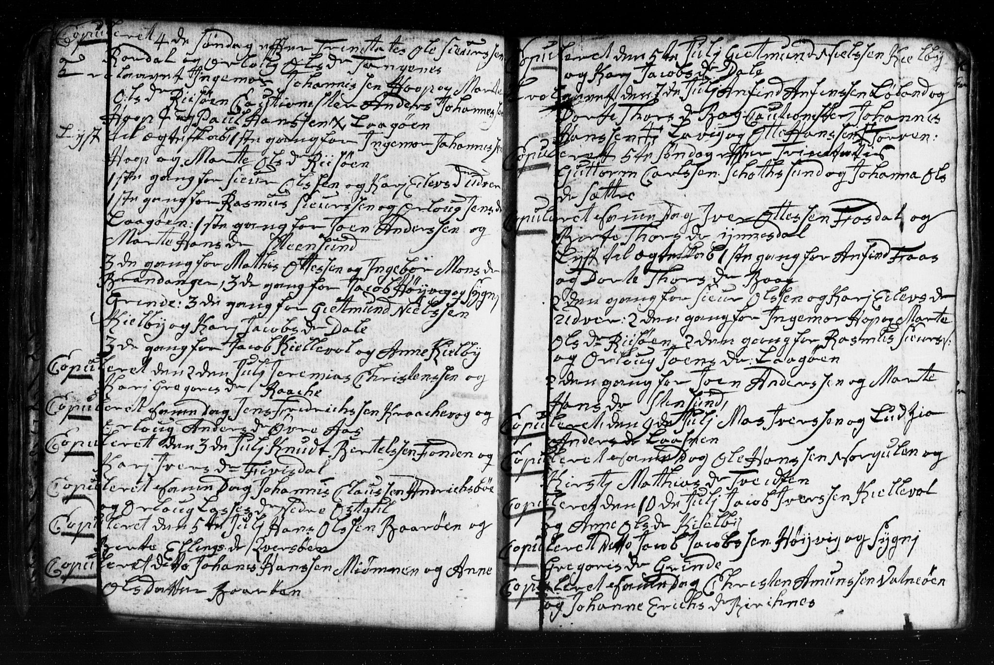 Gulen sokneprestembete, AV/SAB-A-80201/H/Hab: Parish register (copy) no. A 2, 1791-1814