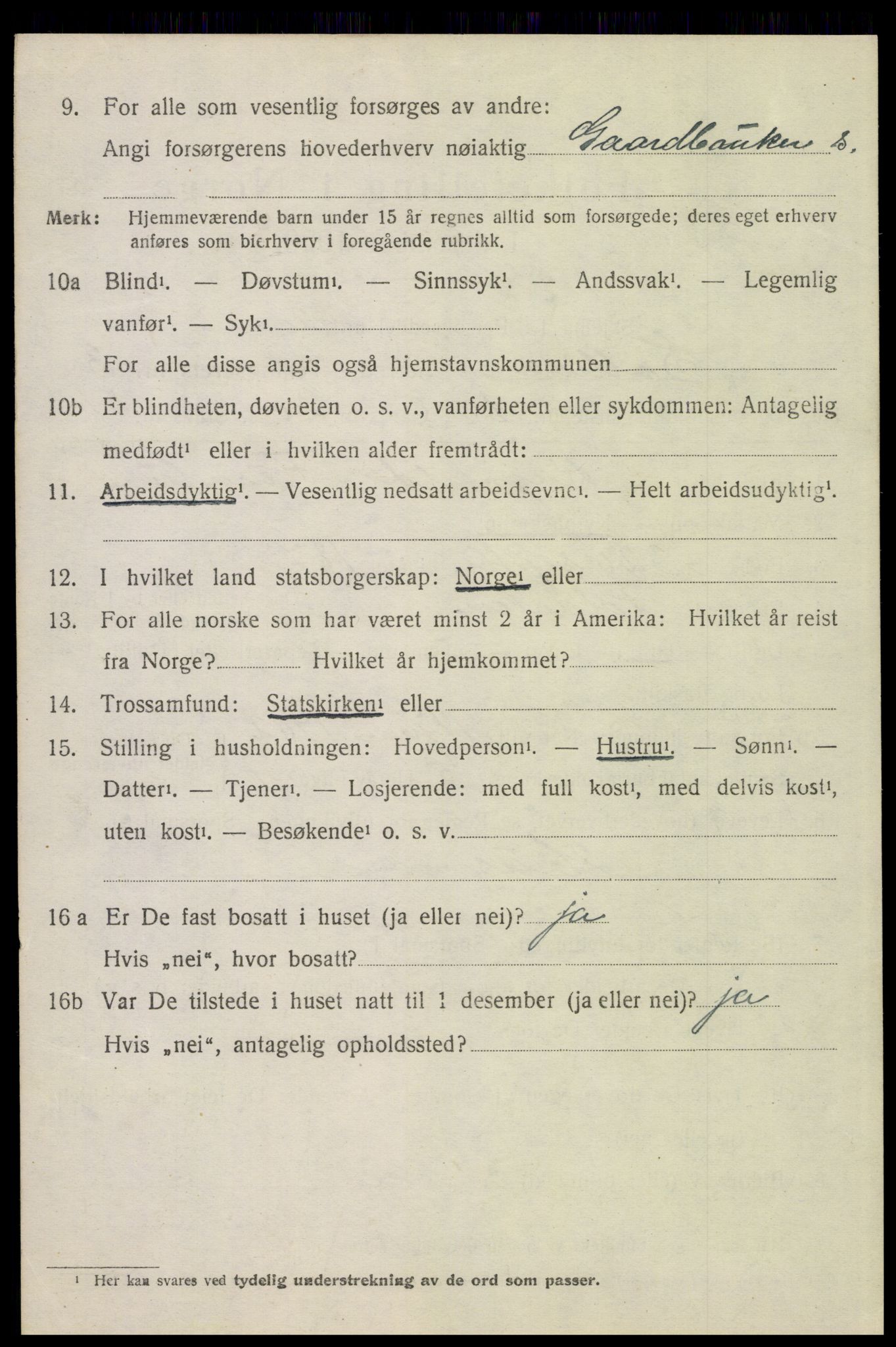 SAH, 1920 census for Sollia, 1920, p. 676