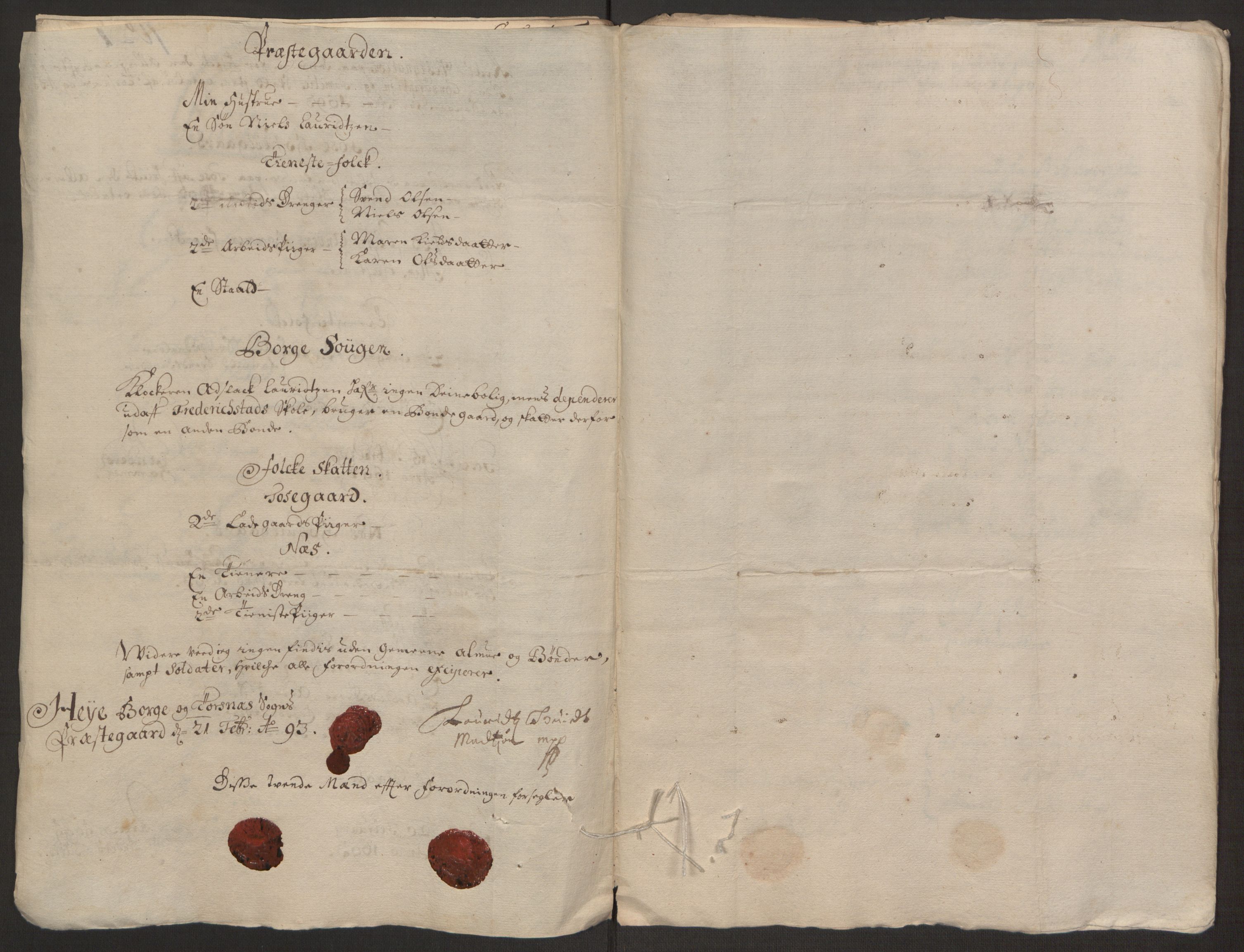 Rentekammeret inntil 1814, Reviderte regnskaper, Fogderegnskap, AV/RA-EA-4092/R03/L0120: Fogderegnskap Onsøy, Tune, Veme og Åbygge fogderi, 1692-1693, p. 375