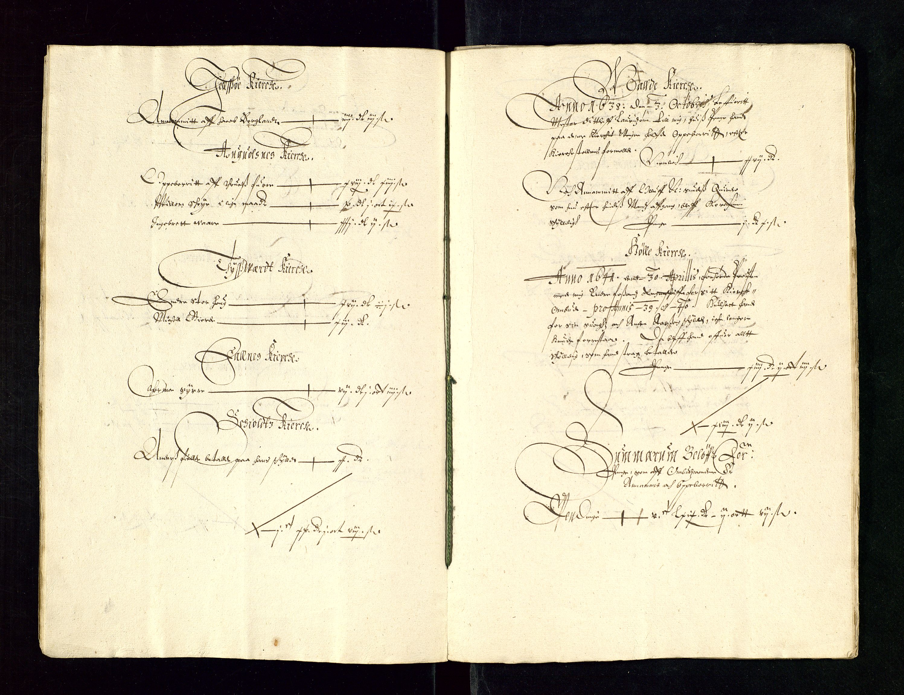 Stavanger len, AV/SAST-A-101870/Ob/L0019: Kirkeregnskaper, 1632-1641, p. 121