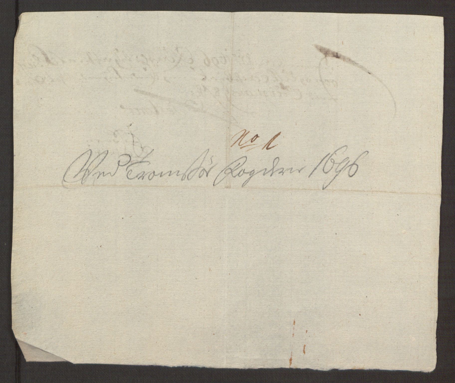 Rentekammeret inntil 1814, Reviderte regnskaper, Fogderegnskap, AV/RA-EA-4092/R68/L4753: Fogderegnskap Senja og Troms, 1694-1696, p. 349