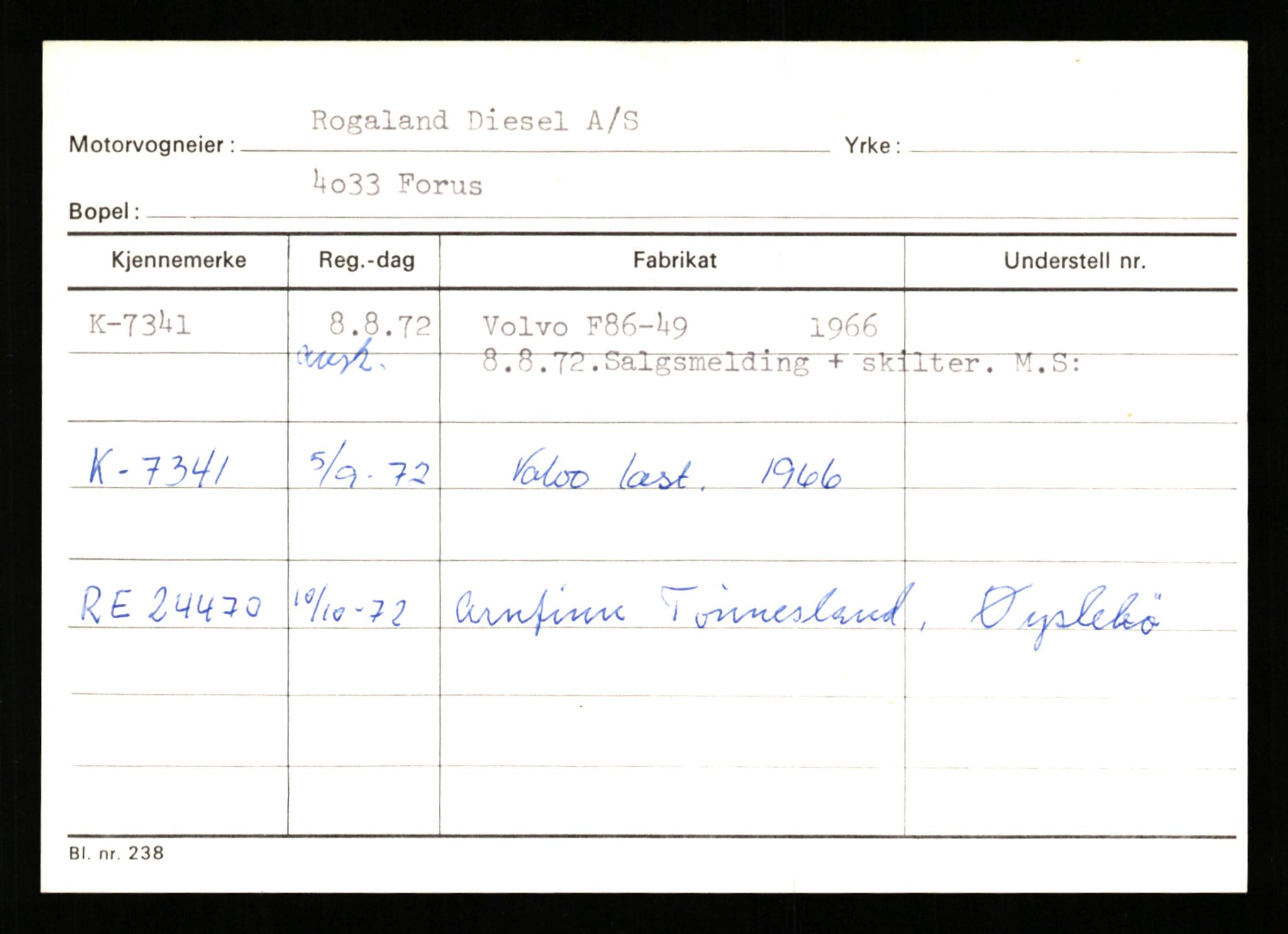 Stavanger trafikkstasjon, AV/SAST-A-101942/0/G/L0002: Registreringsnummer: 5791 - 10405, 1930-1971, p. 735