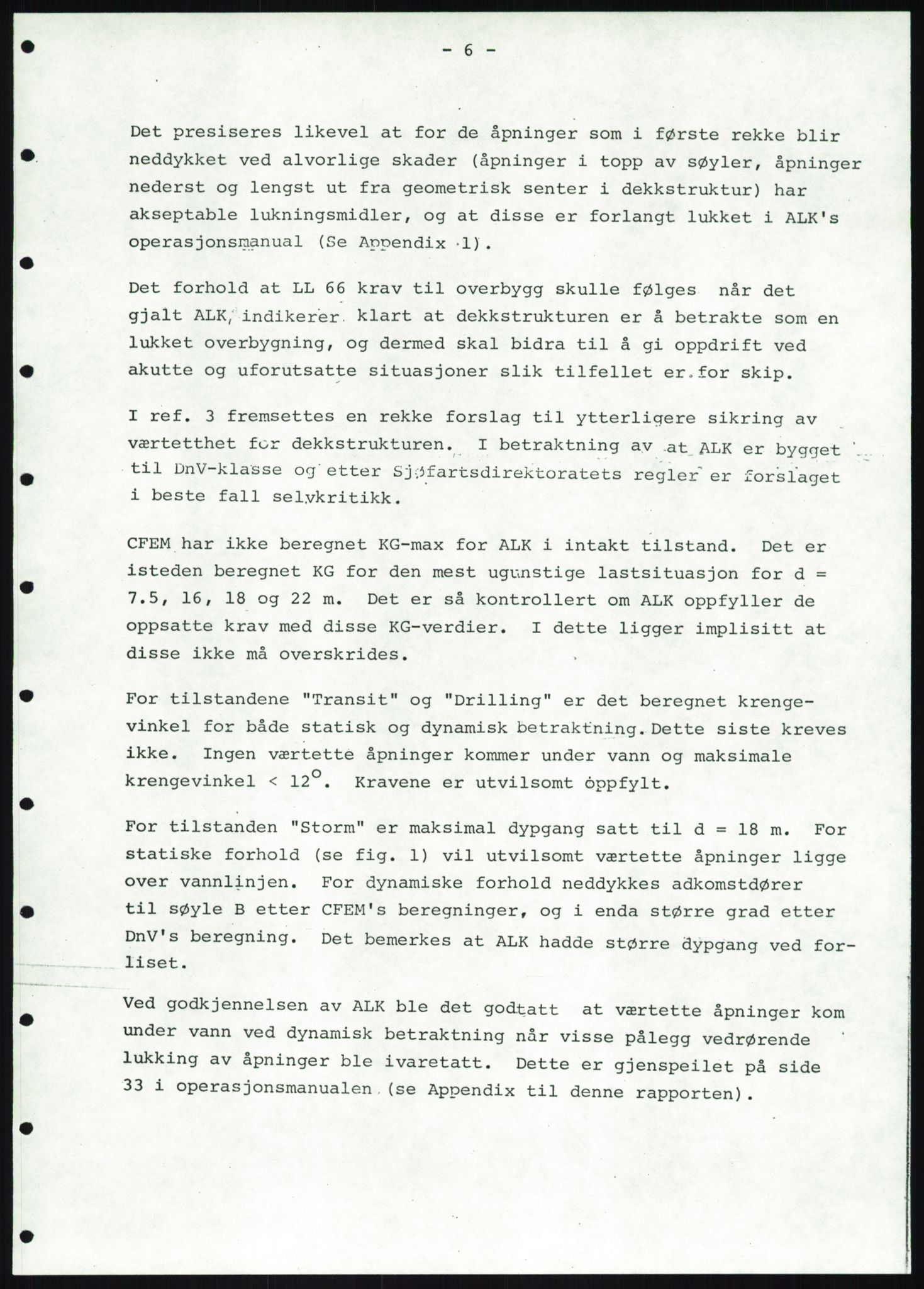 Justisdepartementet, Granskningskommisjonen ved Alexander Kielland-ulykken 27.3.1980, RA/S-1165/D/L0019: S Værforhold (Doku.liste + S1-S5 av 5)/ T (T1-T2)/ U Stabilitet (Doku.liste + U1-U5 av 5), 1980-1981, p. 787