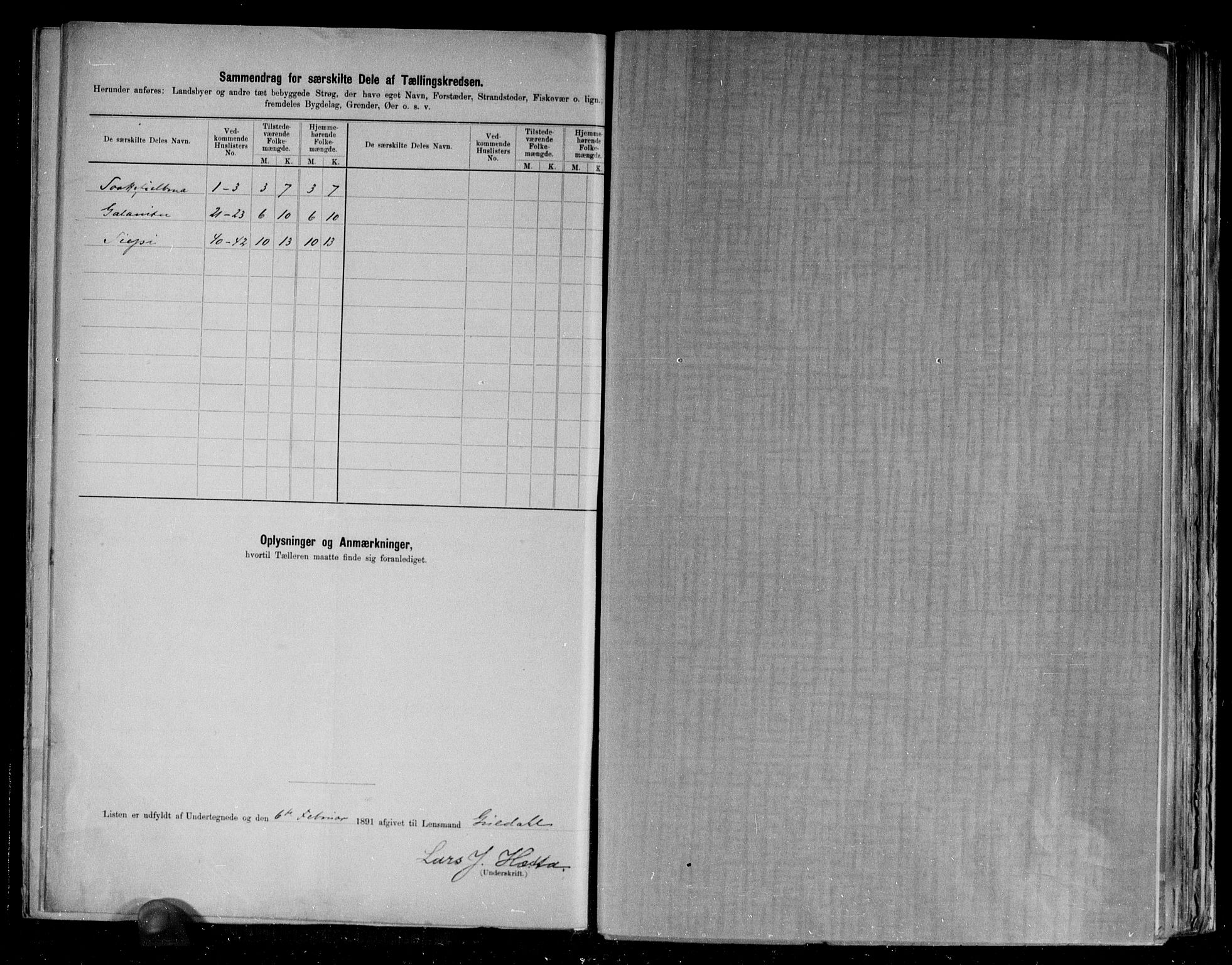 RA, 1891 census for 2011 Kautokeino, 1891, p. 12