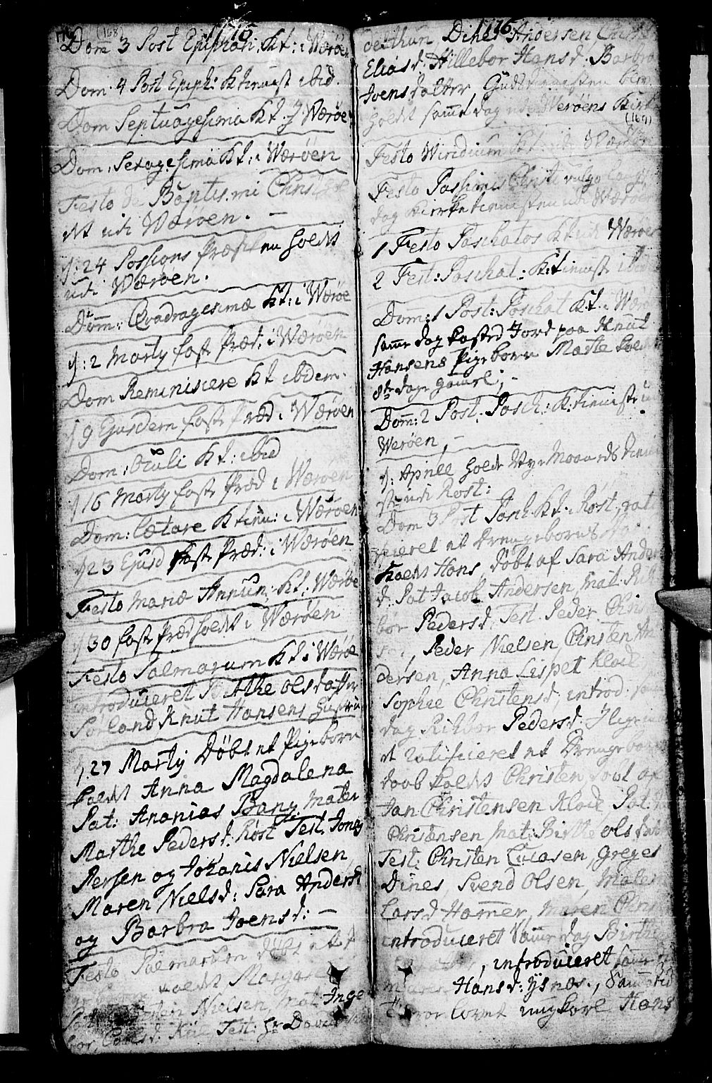 Ministerialprotokoller, klokkerbøker og fødselsregistre - Nordland, AV/SAT-A-1459/807/L0118: Parish register (official) no. 807A01, 1752-1798, p. 176-177